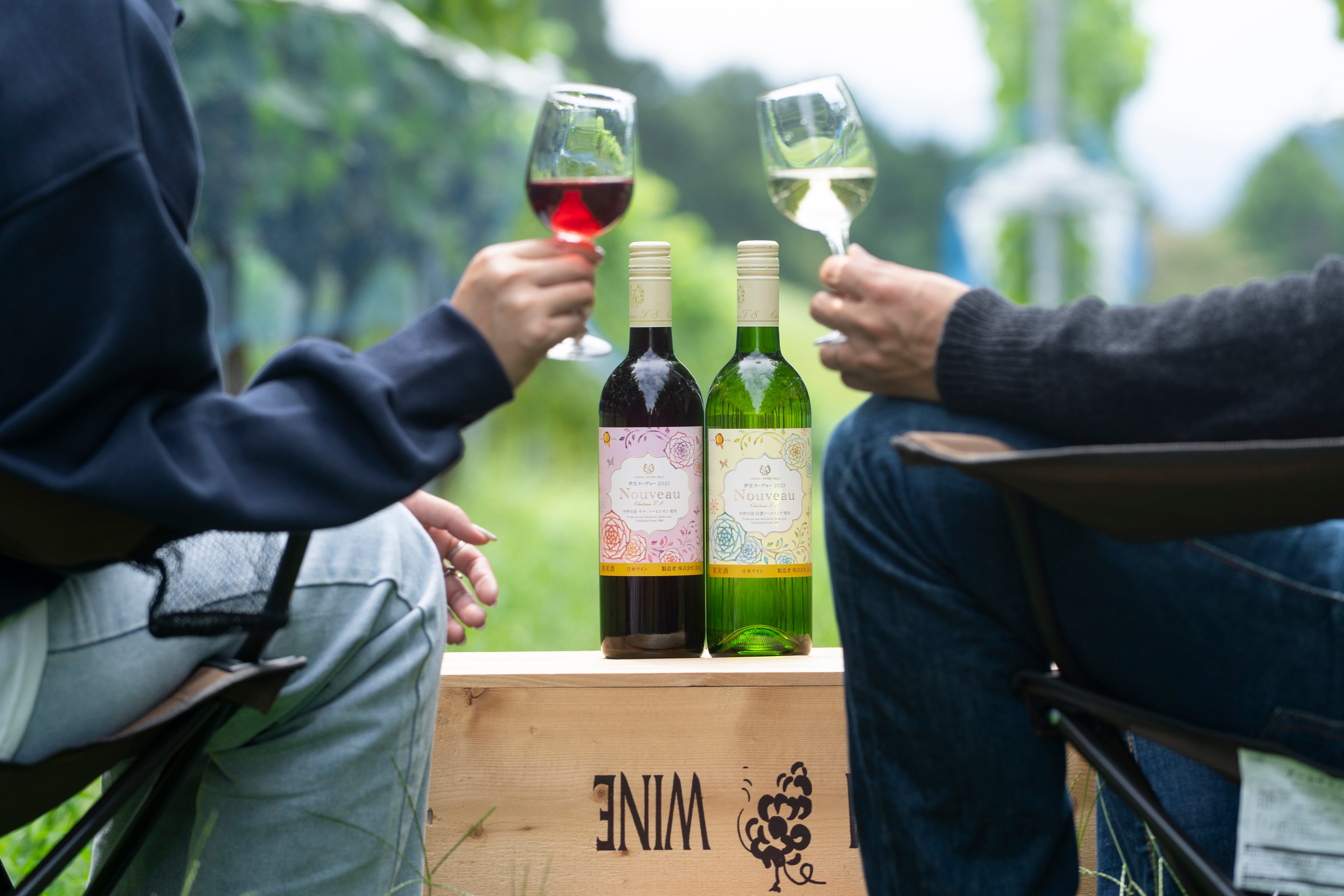 畑でのんびりワインを楽しむ ヴィンヤード DAY♪