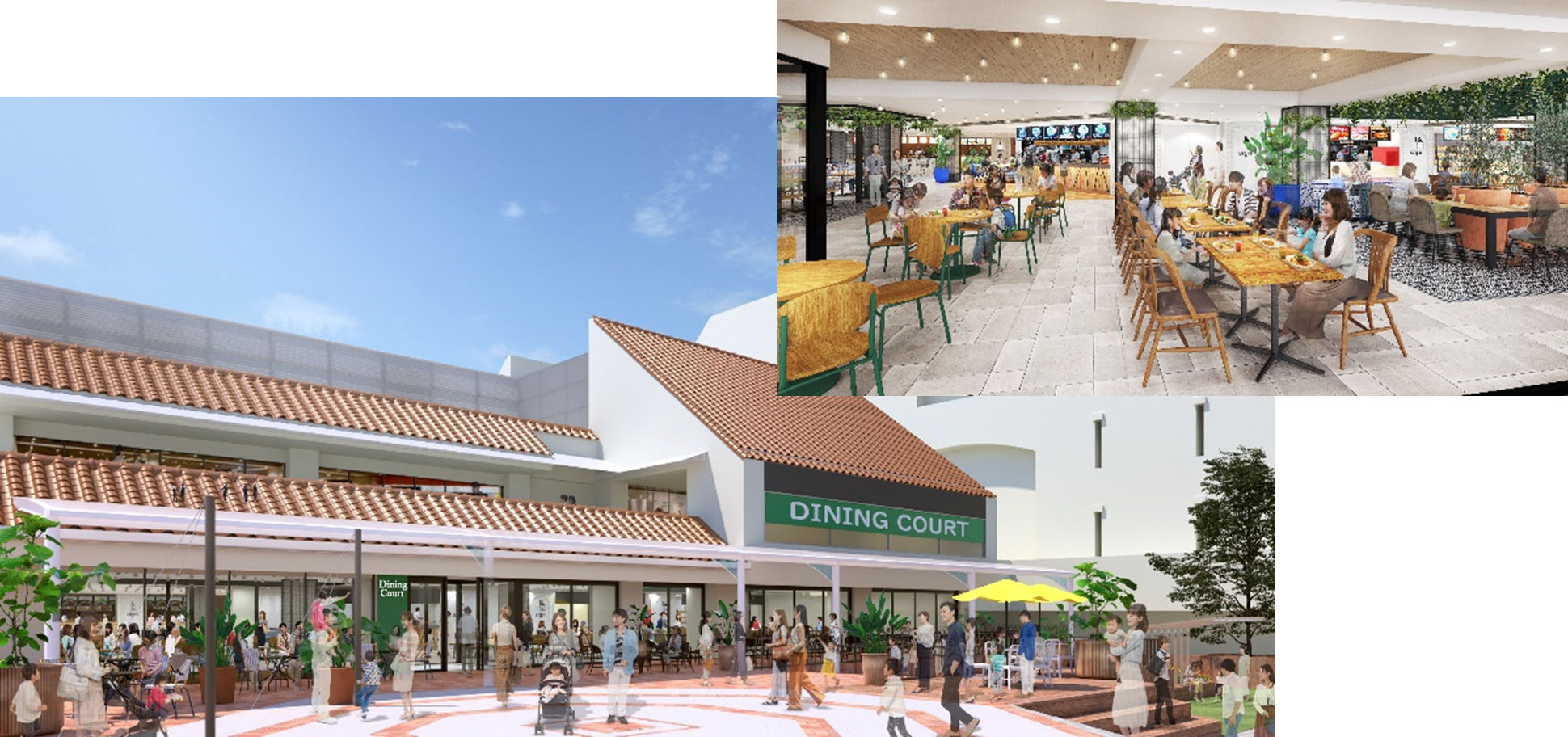 フードコート外観のイメージ