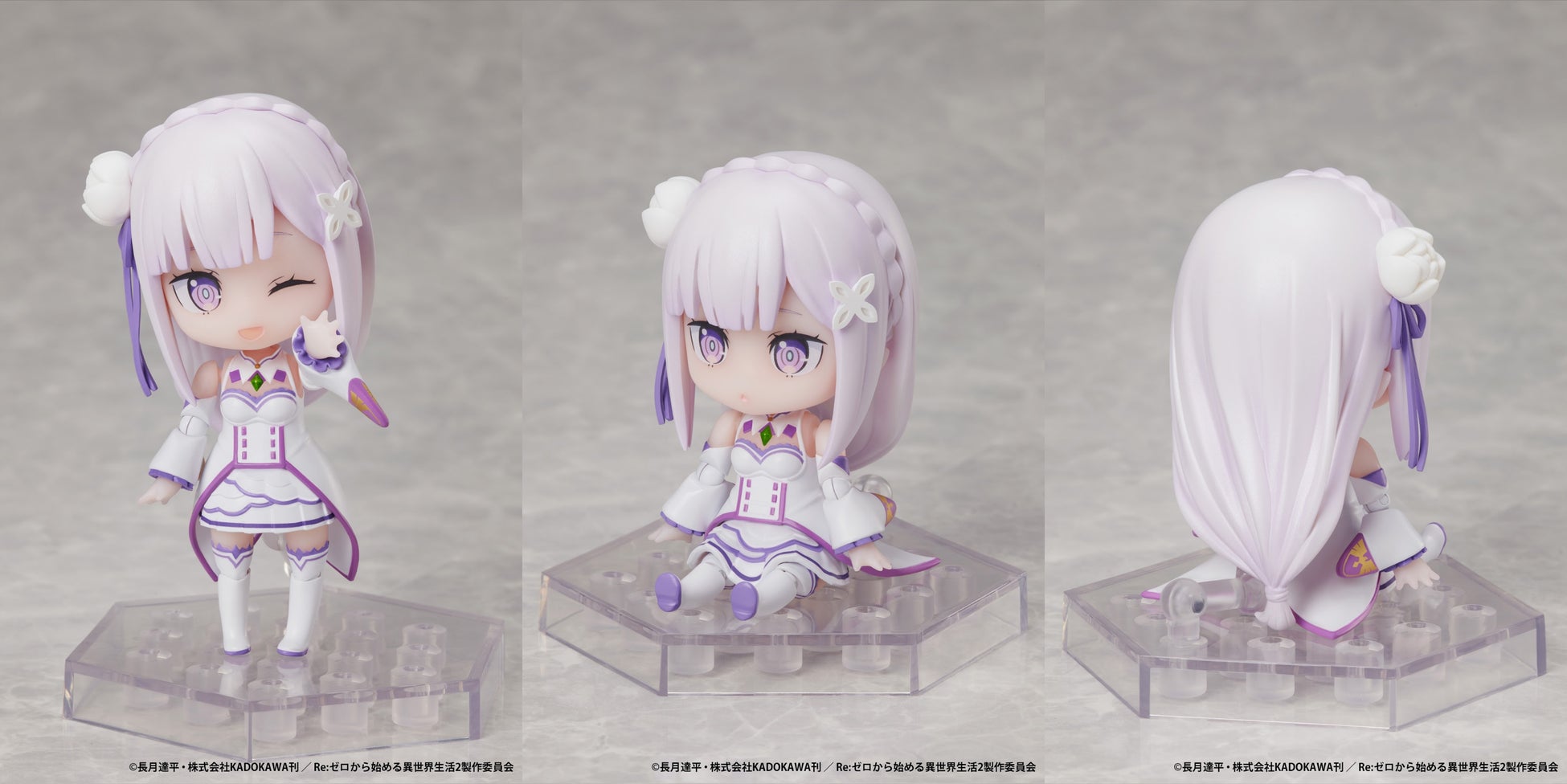ミニエミリア 4枚 PR リゼロ 株式会社エルココ】『Re:ゼロから始める異世界生活』プライズ新