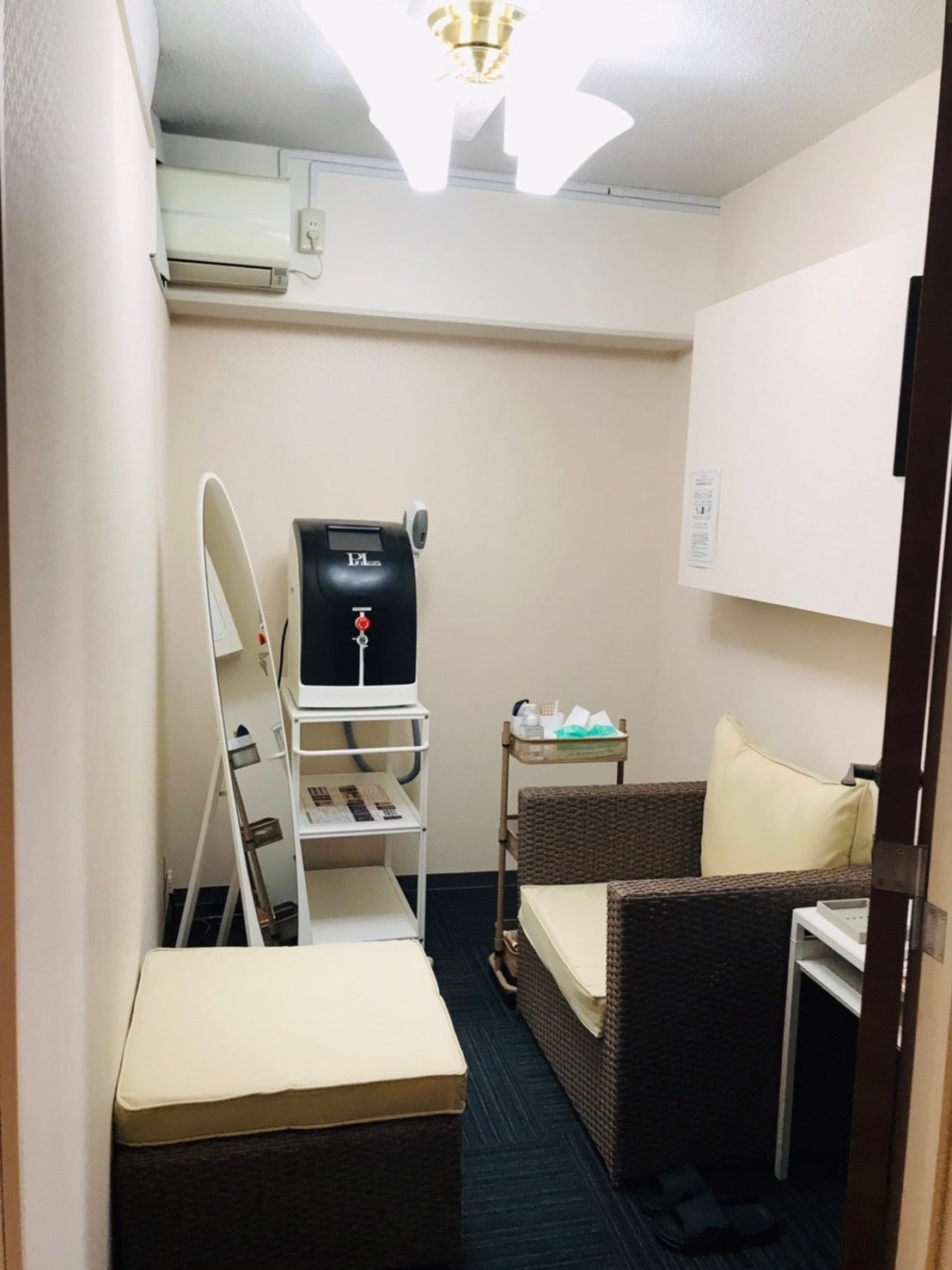 セルフ脱毛ルーム