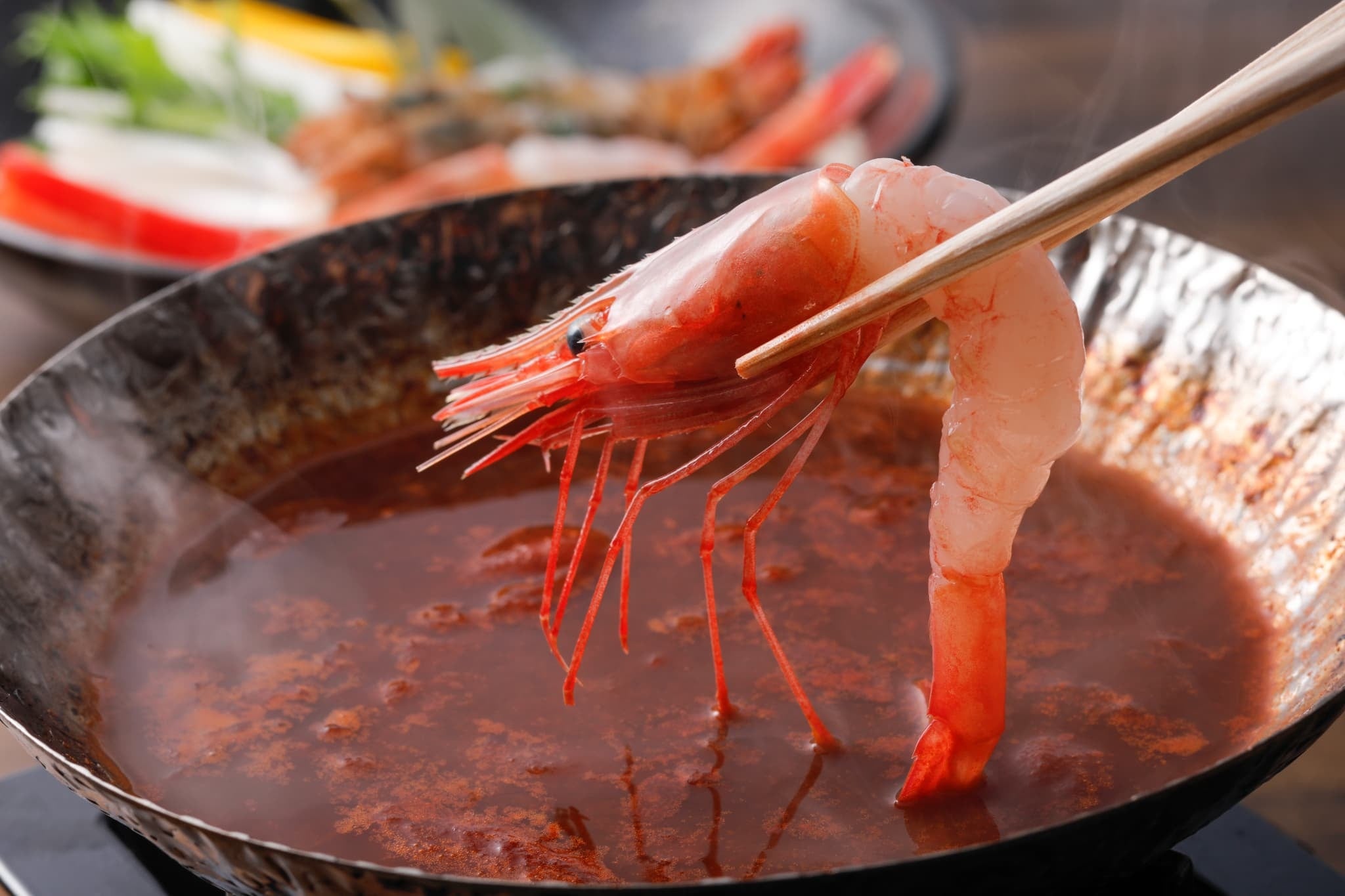 浜坂地えびのビスクスープ