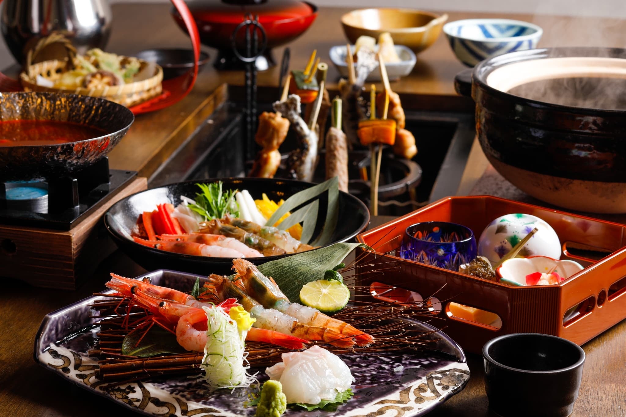 浜坂地えびの食べくらべプラン