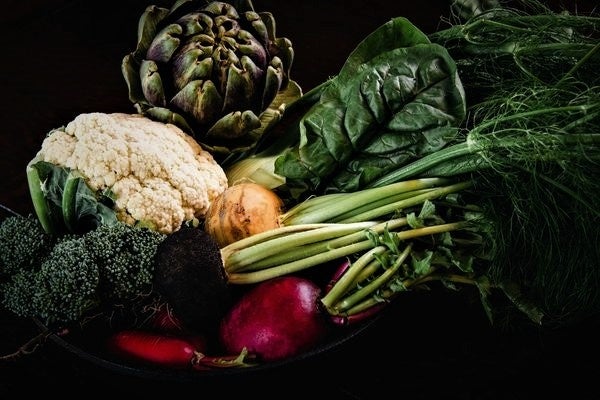 地元の風・水・土で育った野菜たち