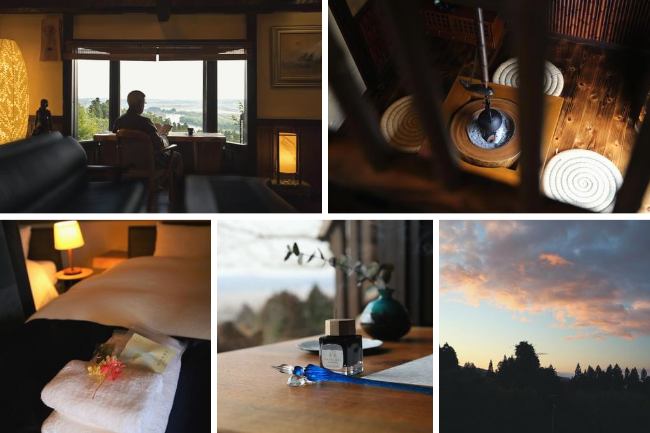 ゆっくりと時間が流れる空間