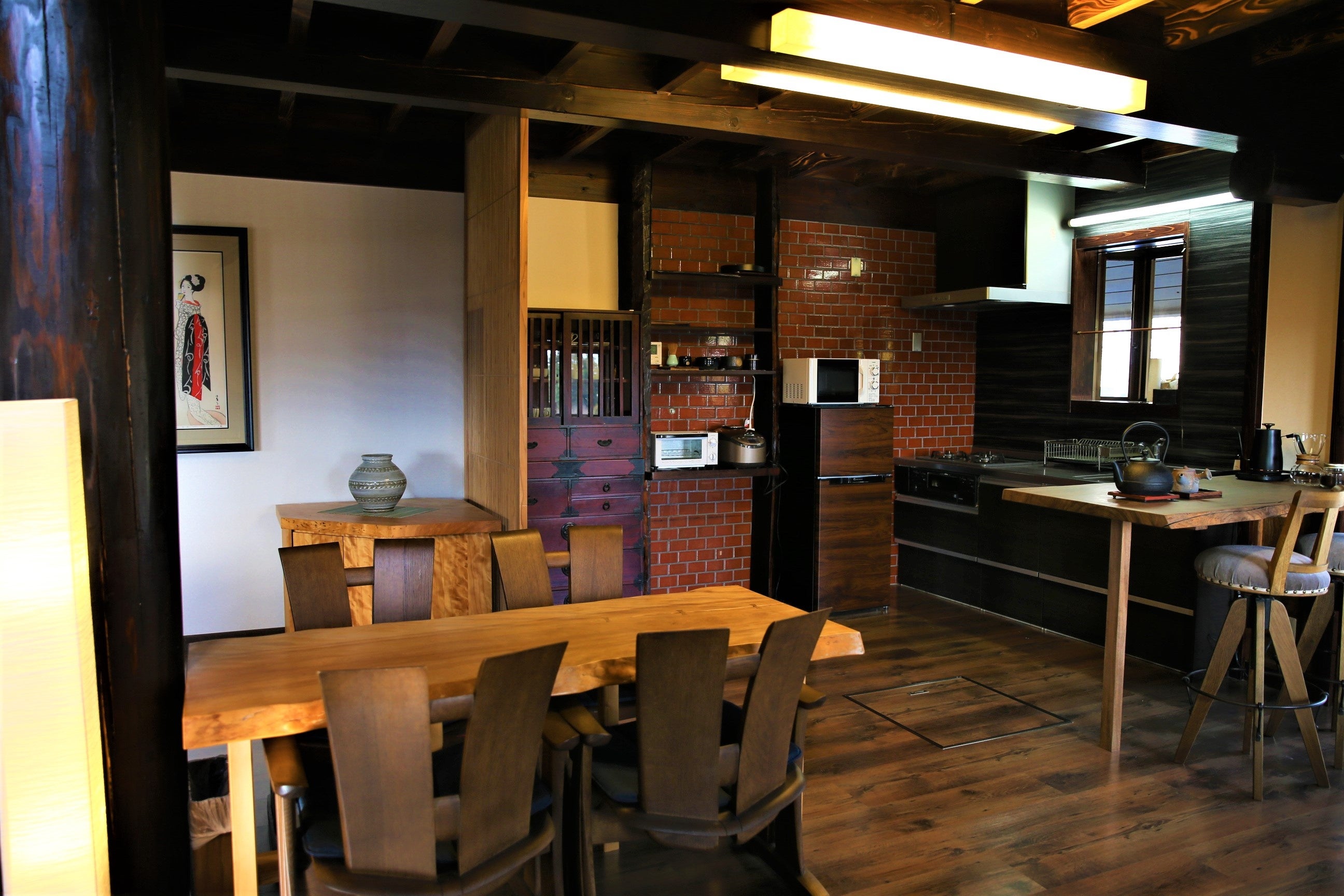 自由に使えるダイニングキッチン