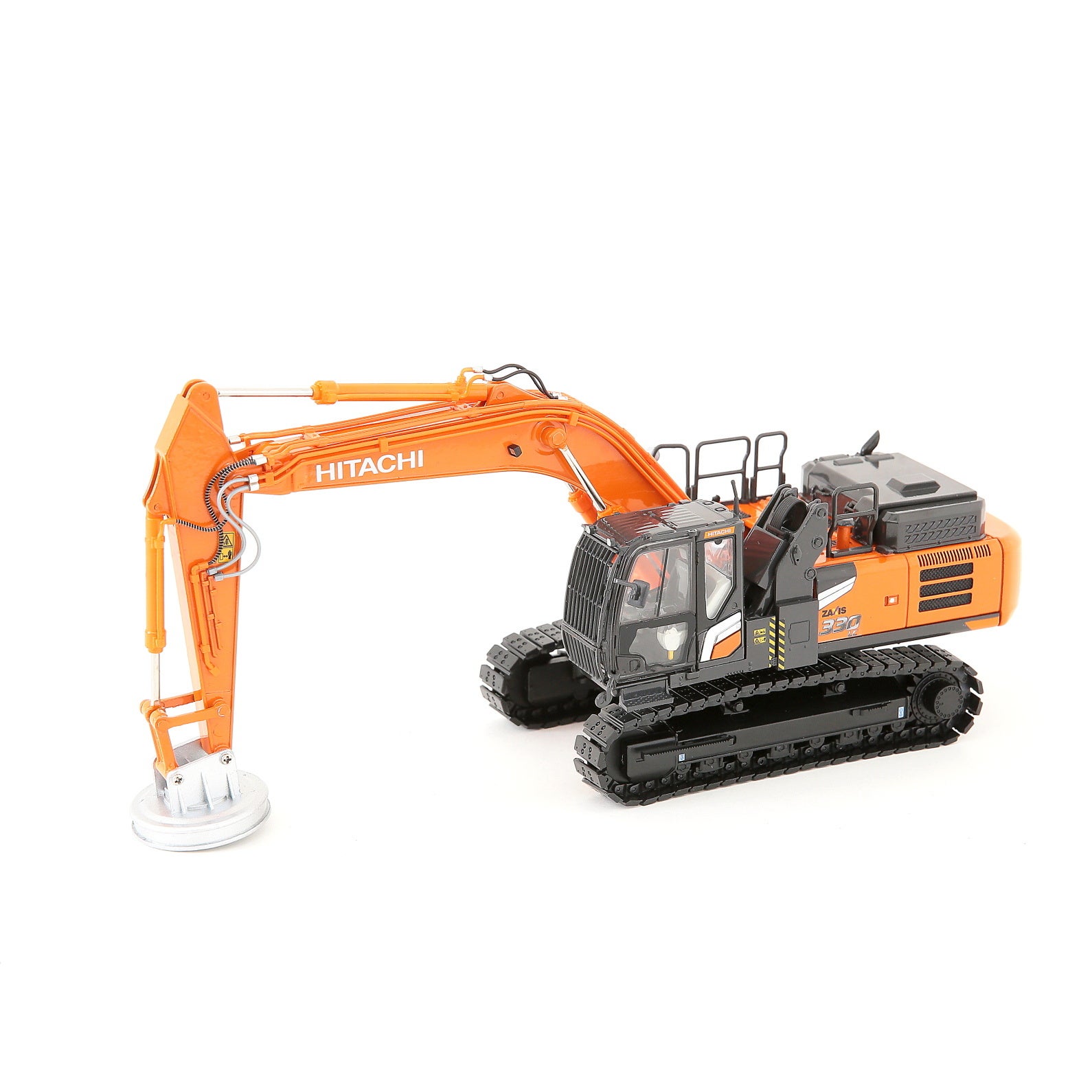 可動式ハイキャブ搭載 グラップル仕様機スケールモデル発売 | 日立建機