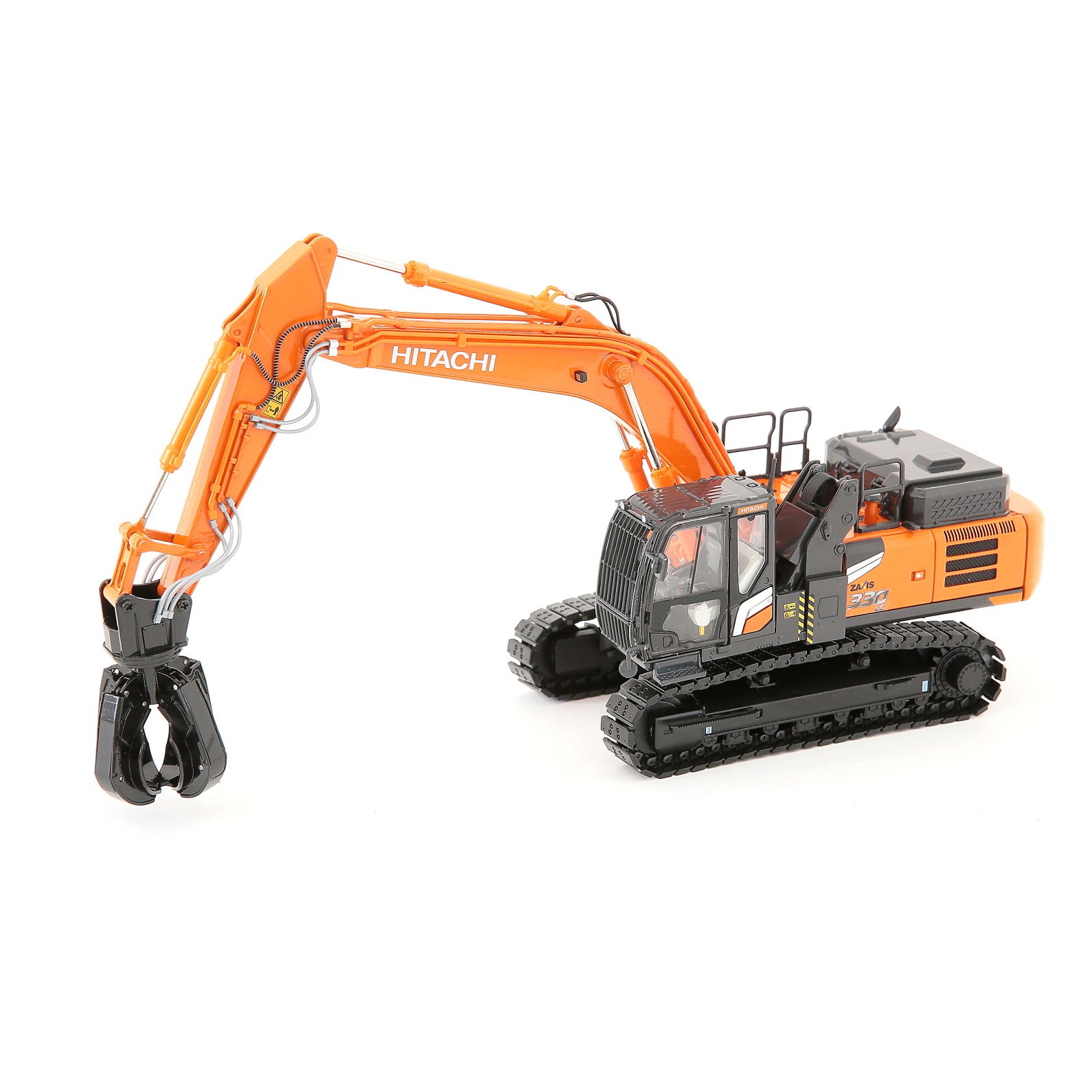 ぶっちさん専用 可動式ハイキャブ搭載 グラップル仕様機スケールモデル発売 | 日立建機