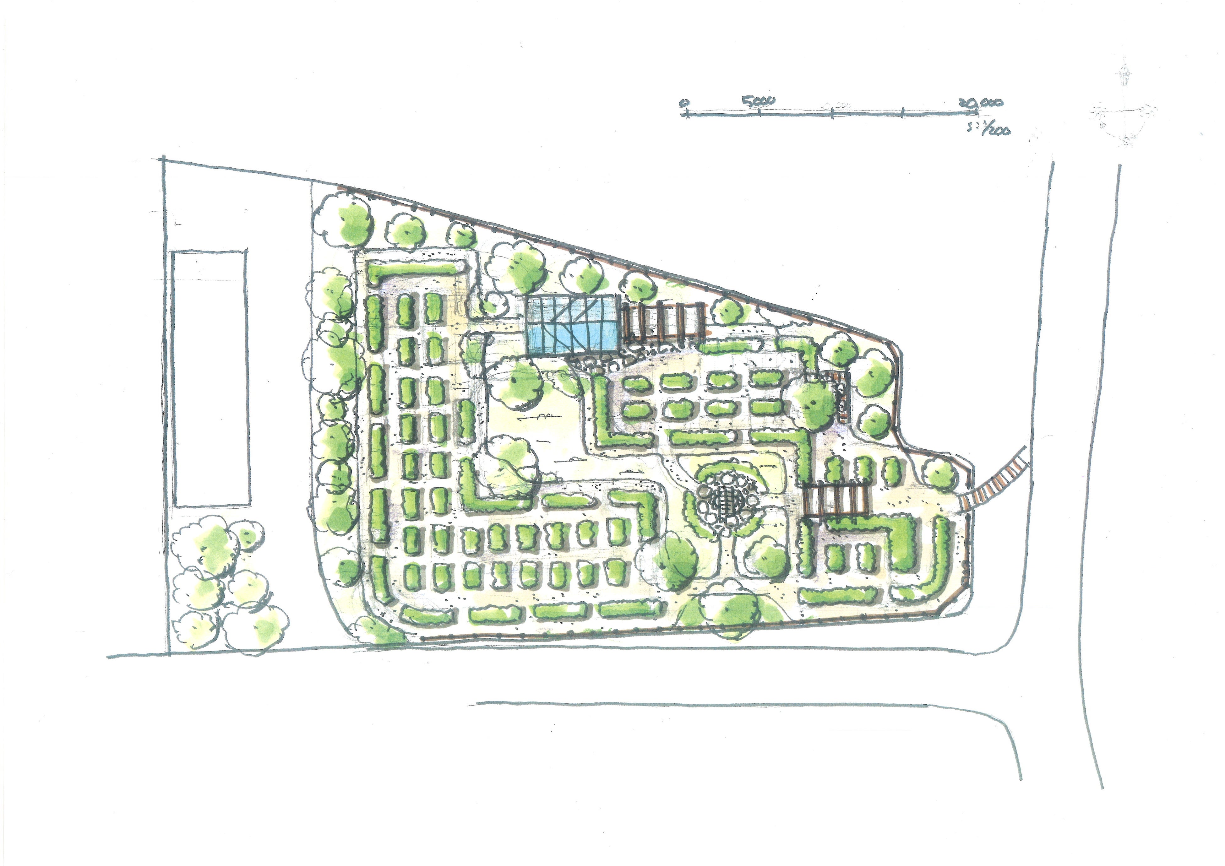 「ガレリアファーム」区画計画図