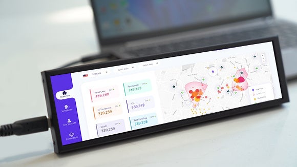 Mac OS・Windows・Android対応超ポータブルワイドモニター
