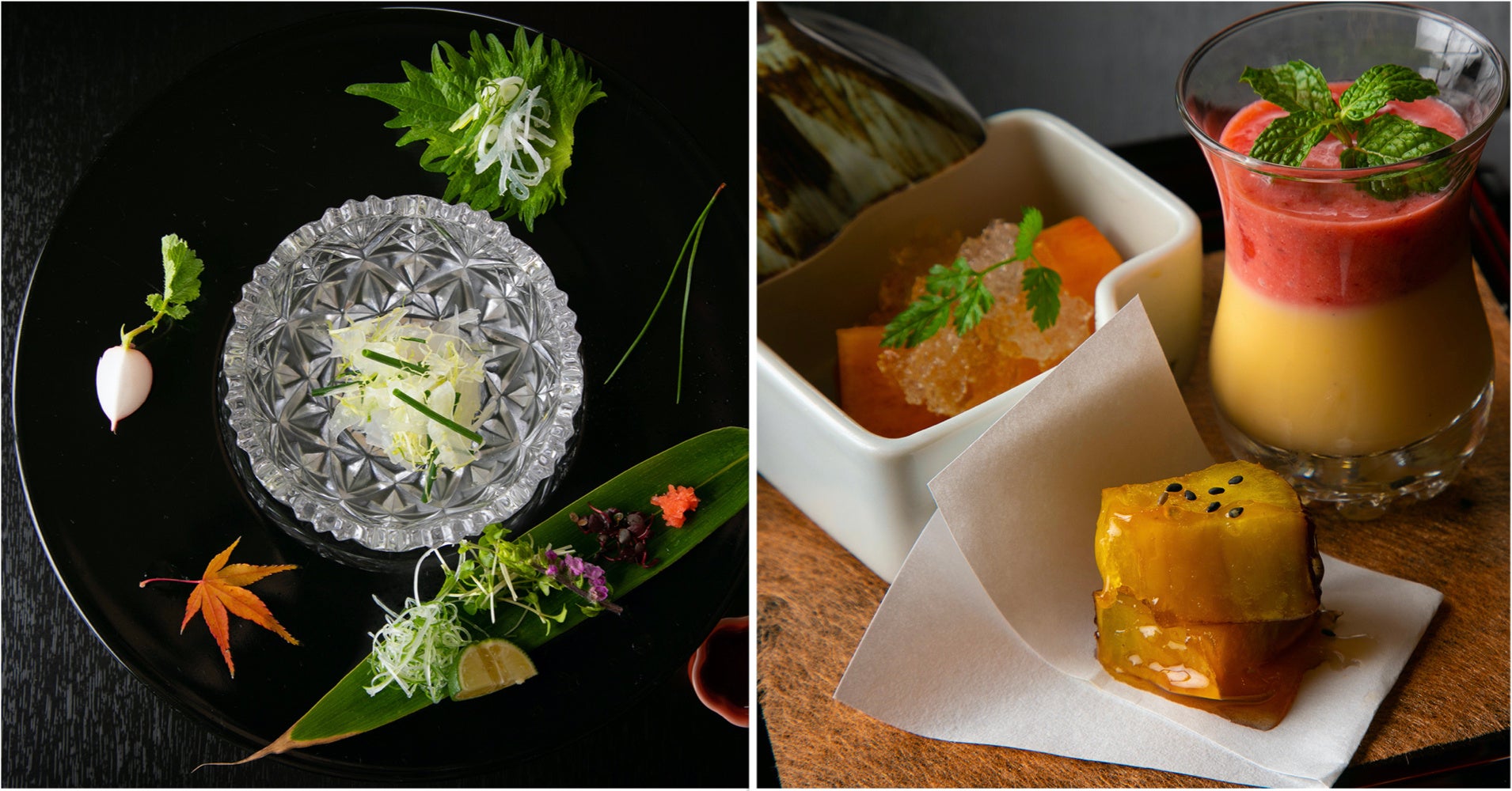 【MIYAKOの季節会席】（一例）