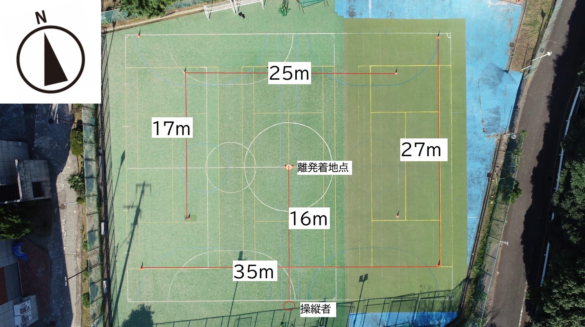 専用屋外飛行空間