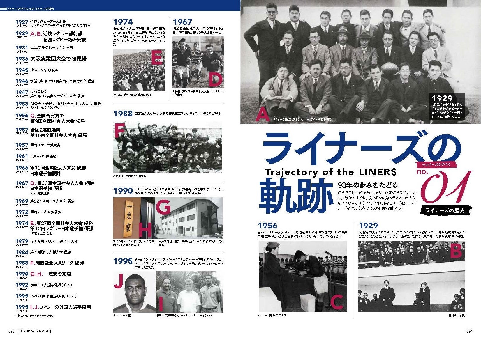 ライナーズの軌跡