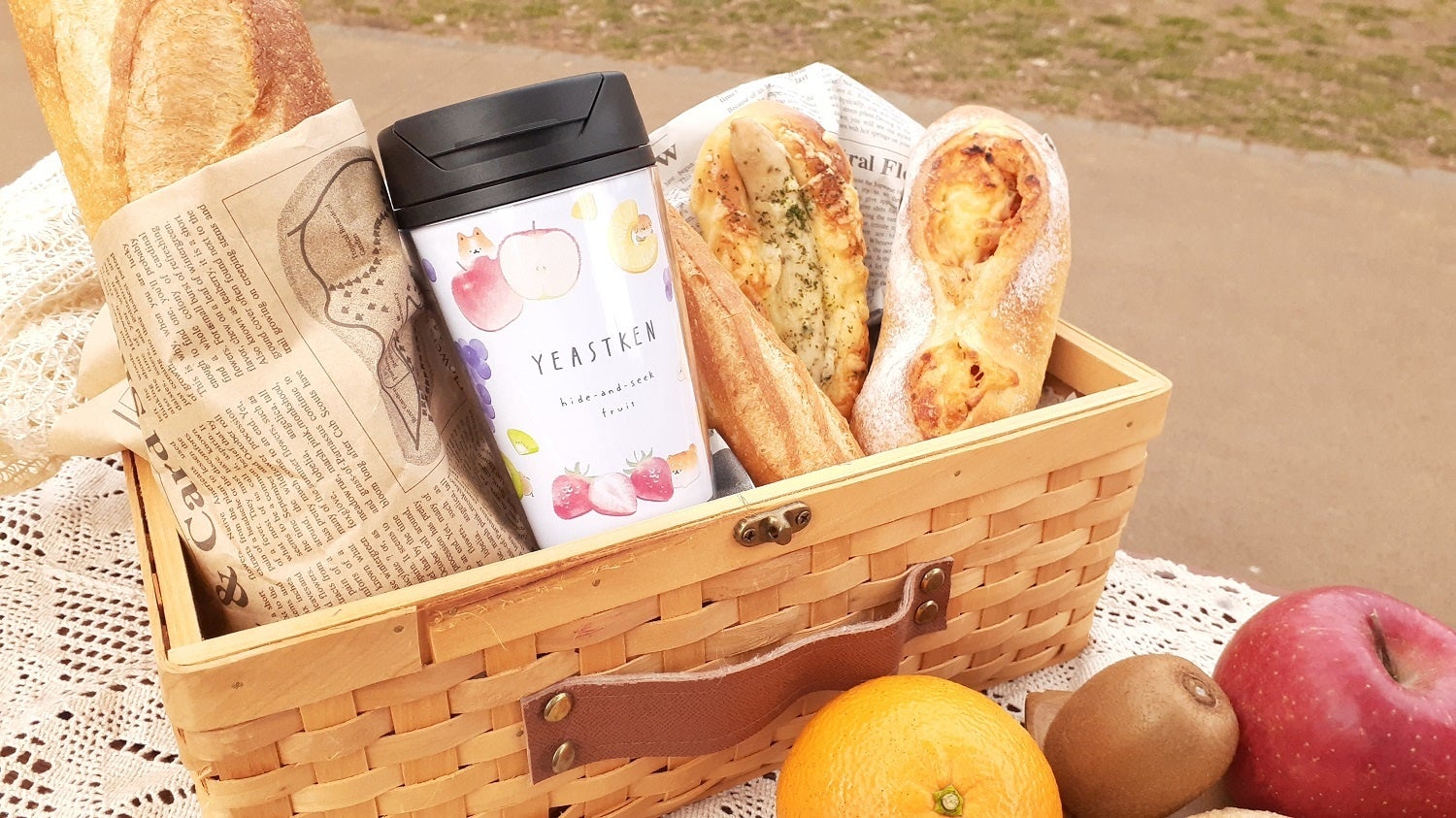 いーすとけん。限定タンブラー　©KAMIO JAPAN