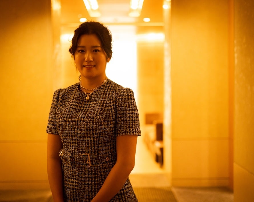 『JLPGA 女子プロゴルフ選手名鑑2022』（ぴあ）綴込みピンナップ 🄫ぴあ