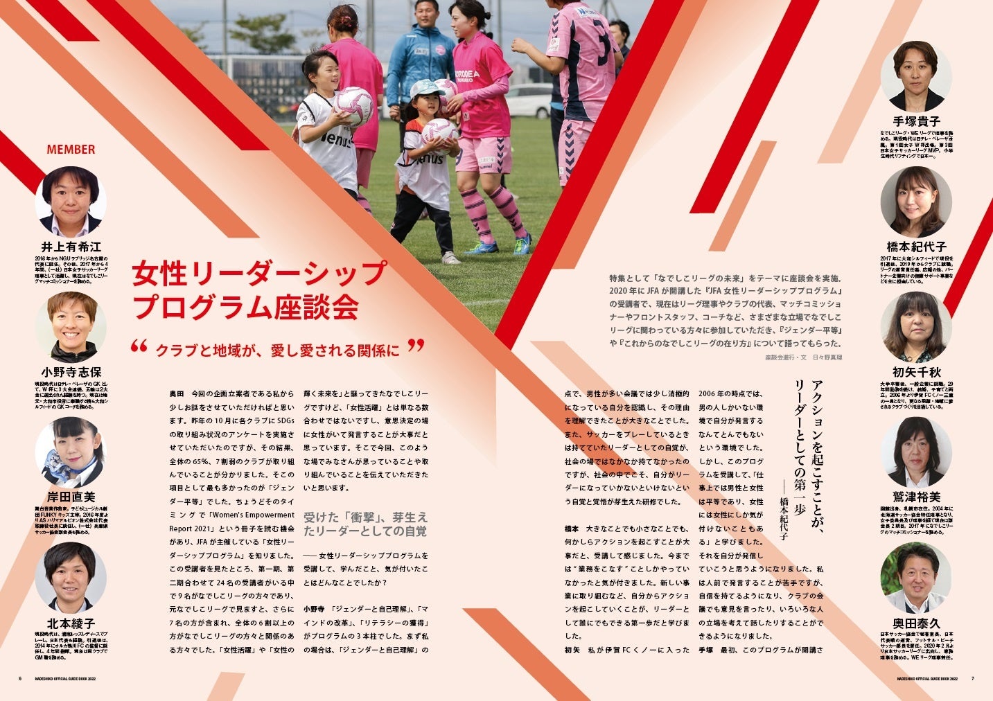 『Plenusなでしこリーグ　オフィシャルガイドブック 2022』（ぴあ）