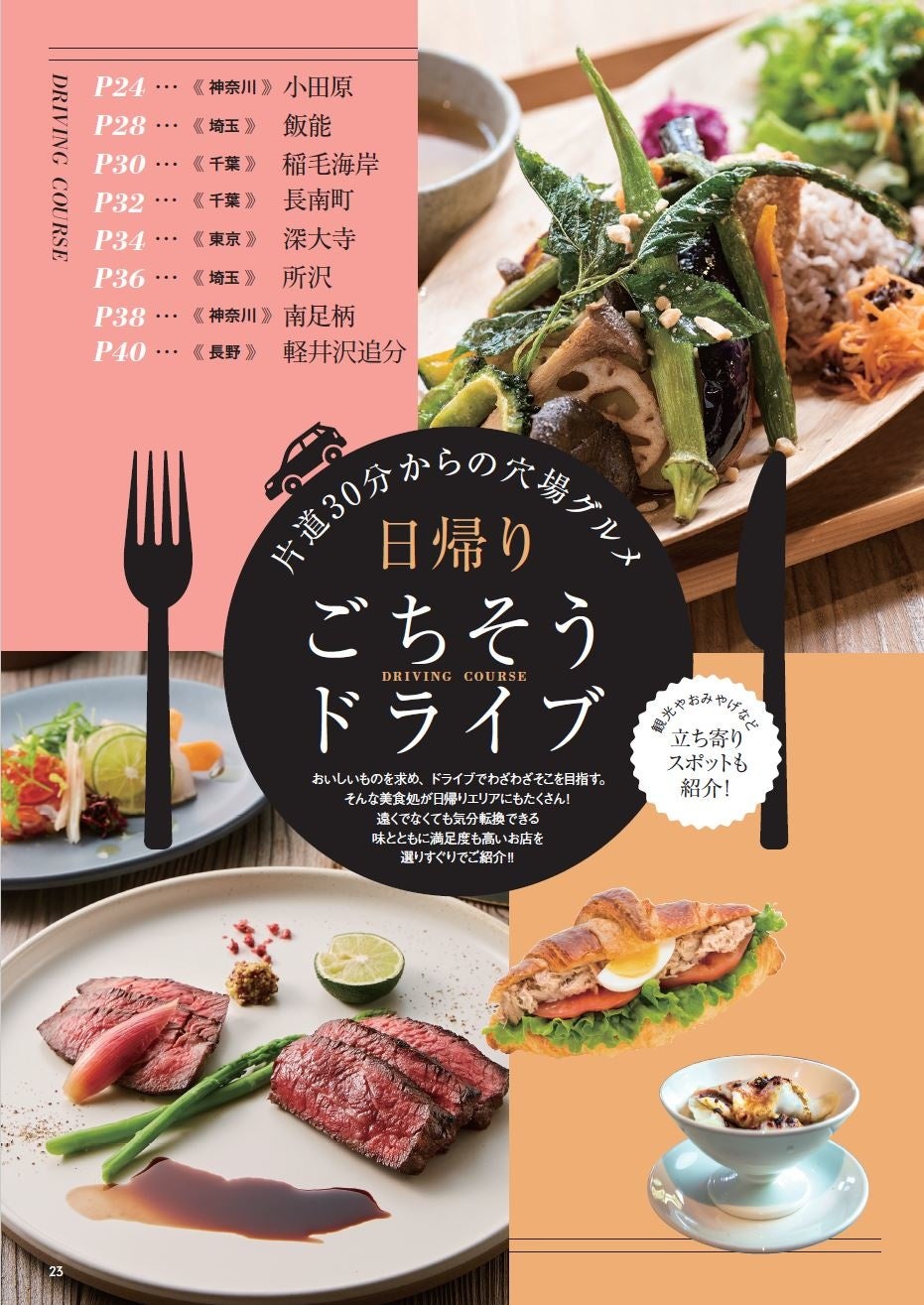 『日帰り＋1泊ドライブぴあ 関東版 2022-2023』（ぴあ）