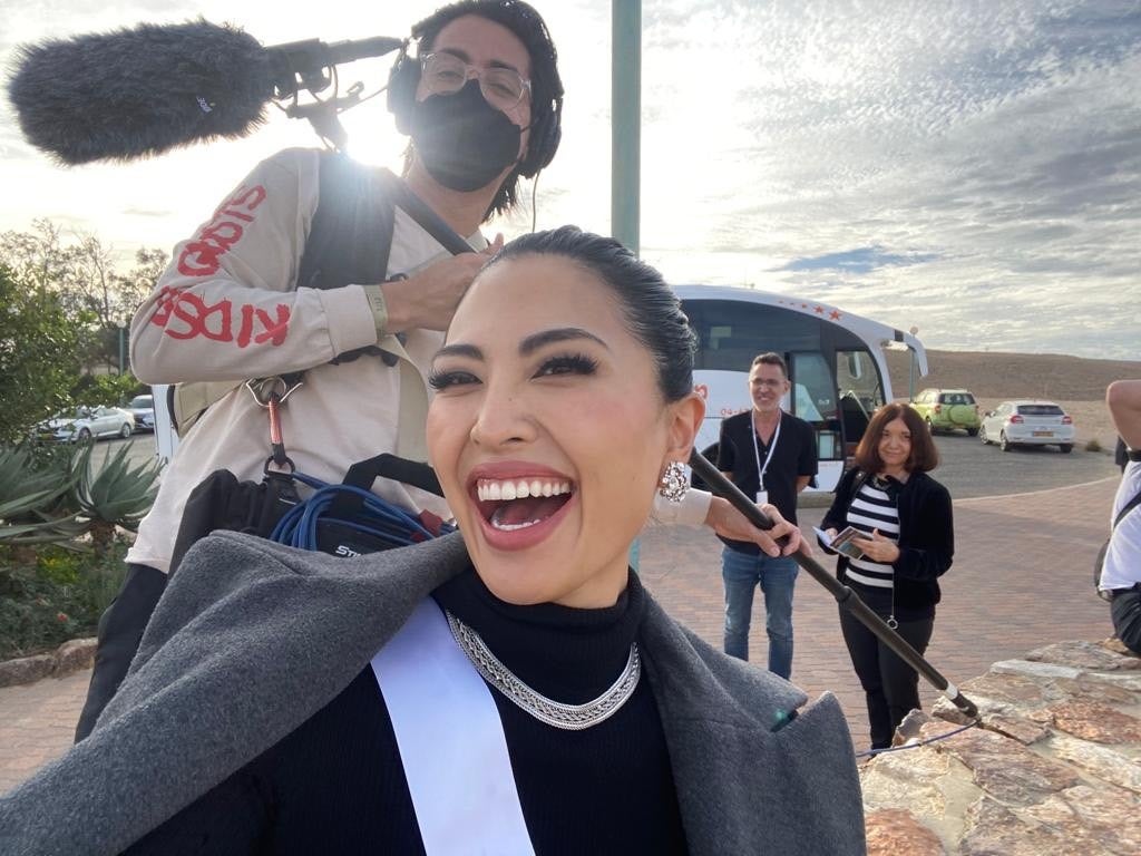 イスラエル滞在中の渡邉珠理