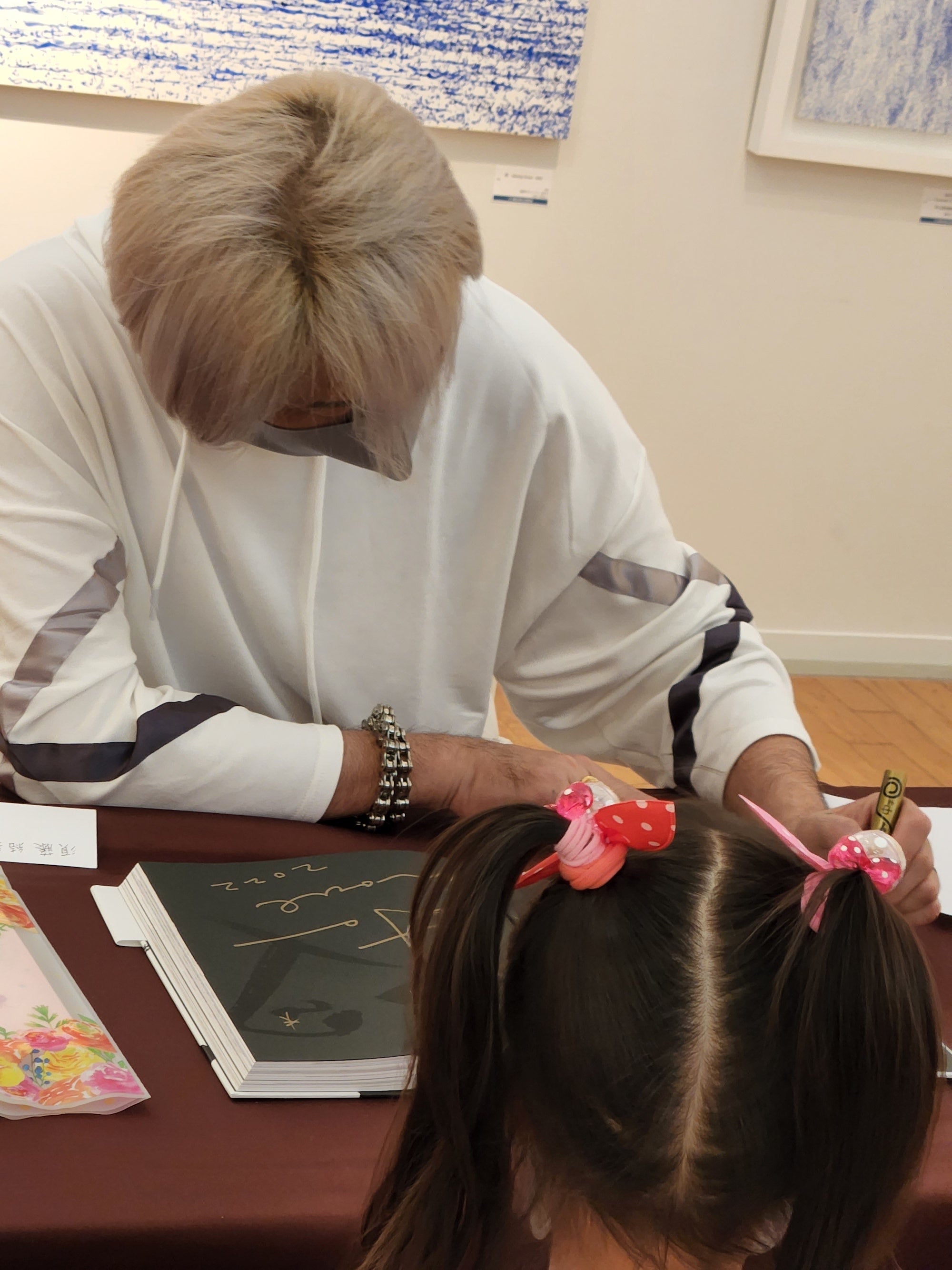 会場には5歳のファンの方も