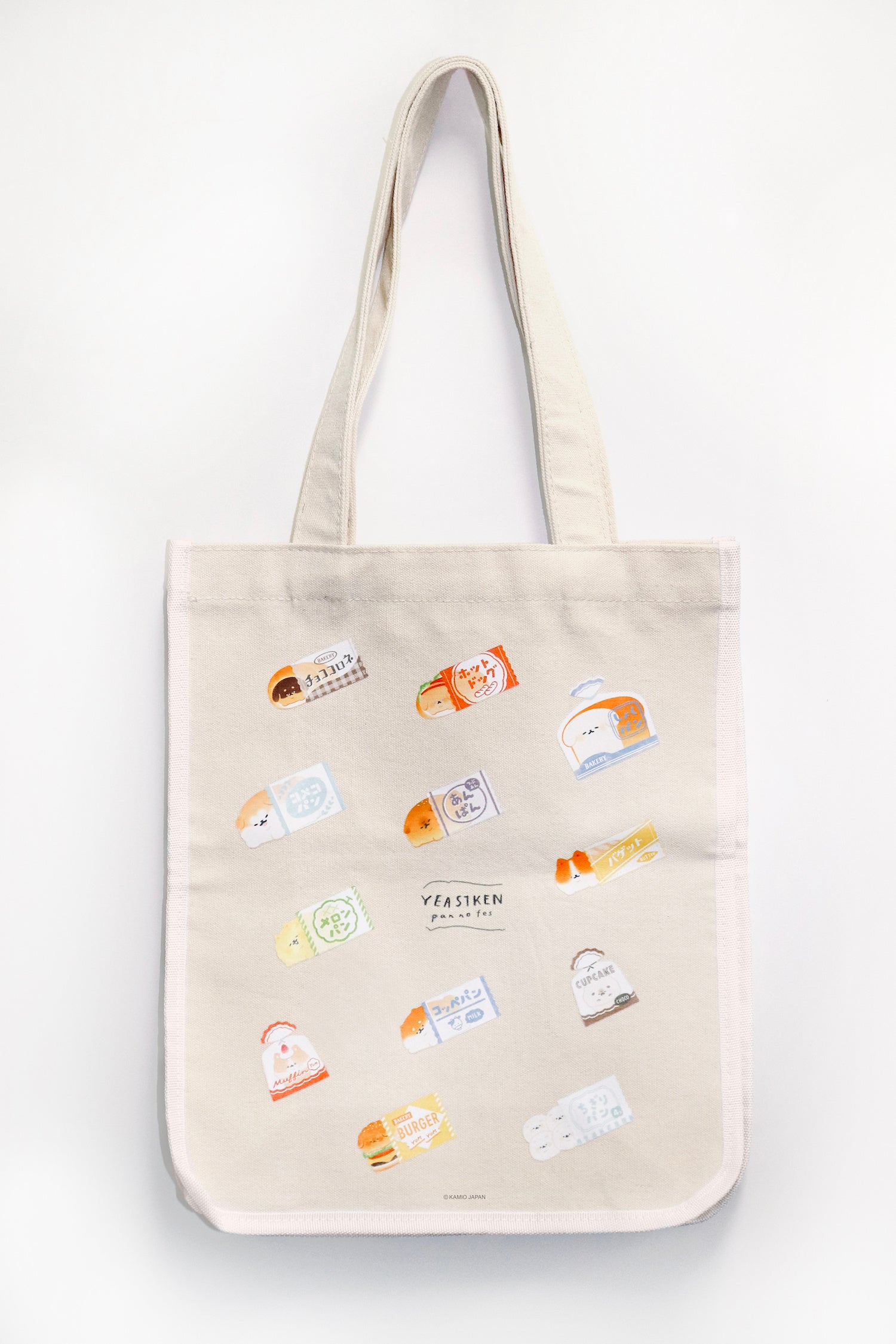 「いーすとけん。限定トートバッグ」うら面