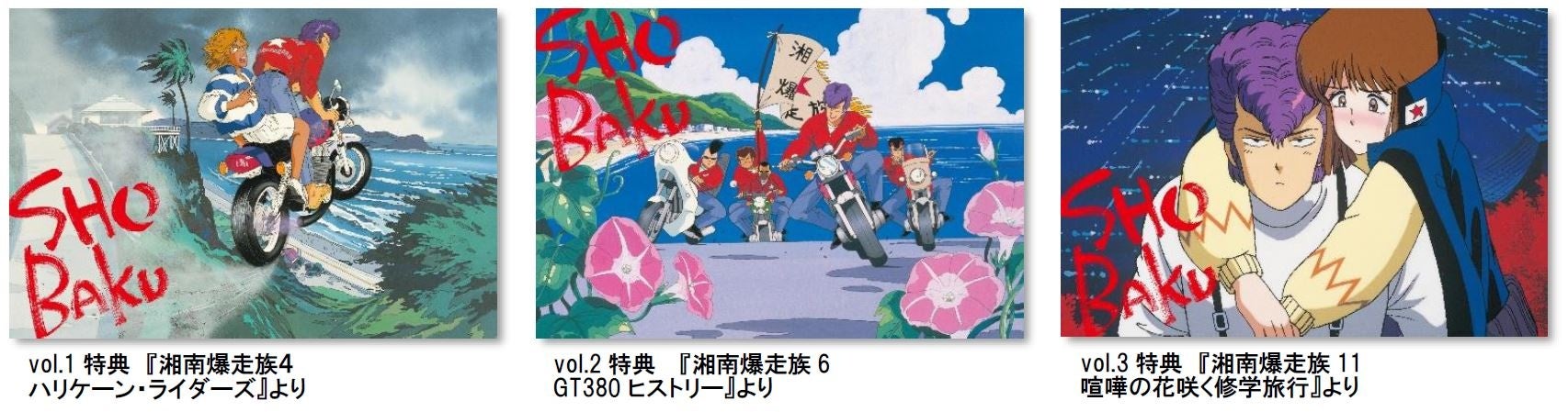 『湘南爆走族 COMPLETE DVD BOOK』特典（ぴあ）©𠮷田聡／東映ビデオ