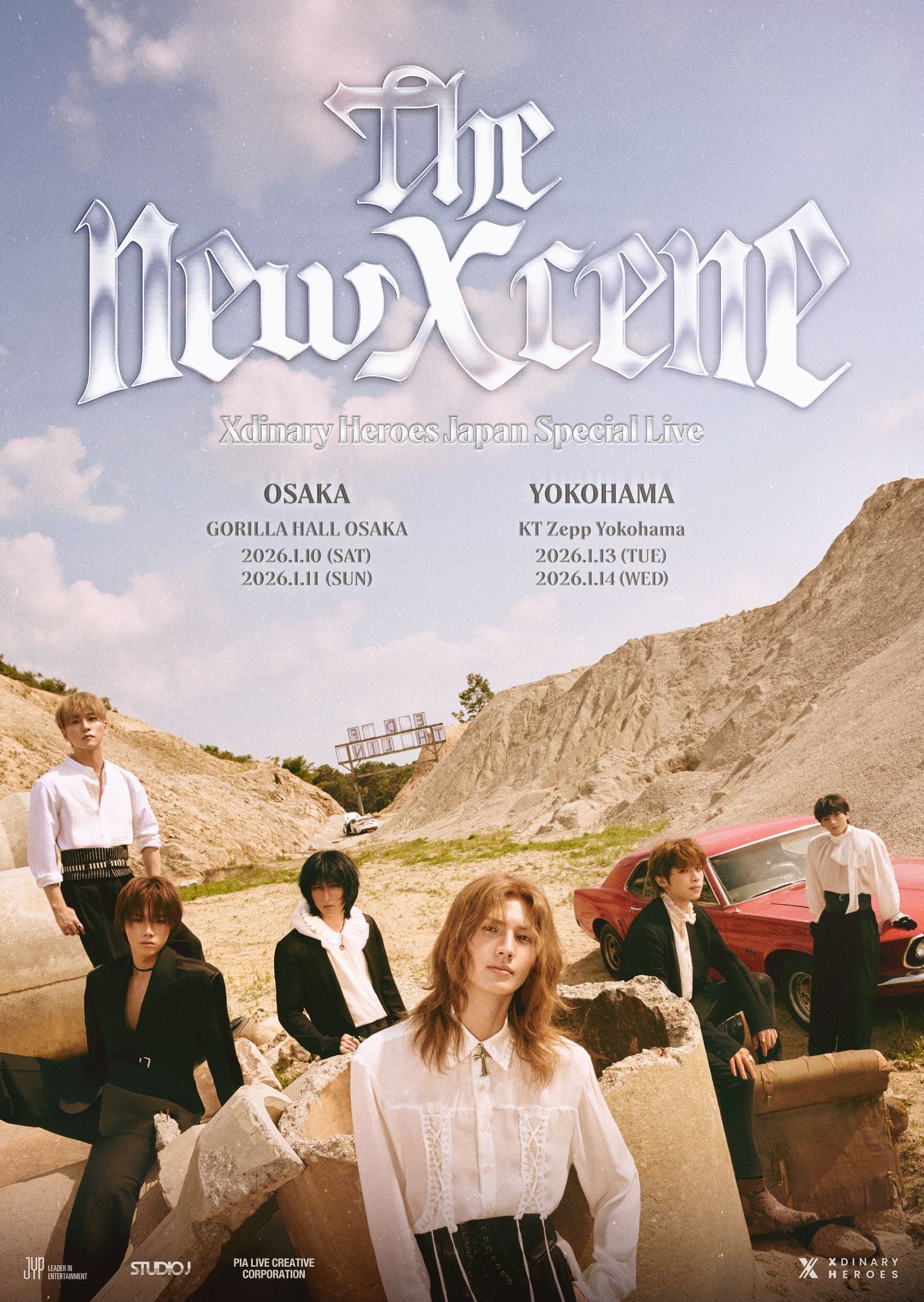 待望の日本公演開催決定！Xdinary Heroes Japan Special Live＜The New