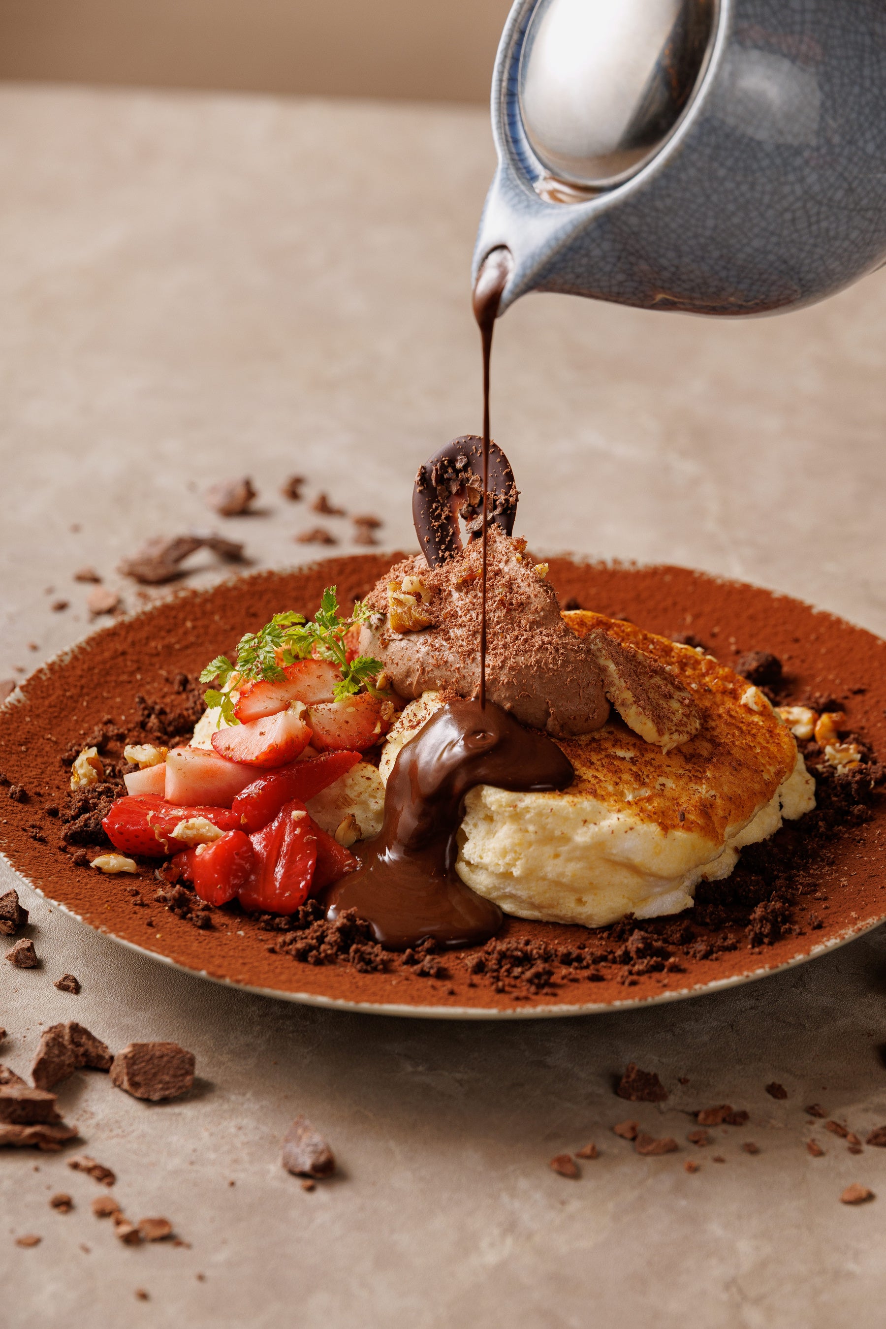 みなとみらい「The Blue Bell」より、Minimalのチョコレートを味わう期間限定メニューが登場！パンケーキ・ホットチョコレート・アフタヌーンティーで楽しむ、カカオの世界