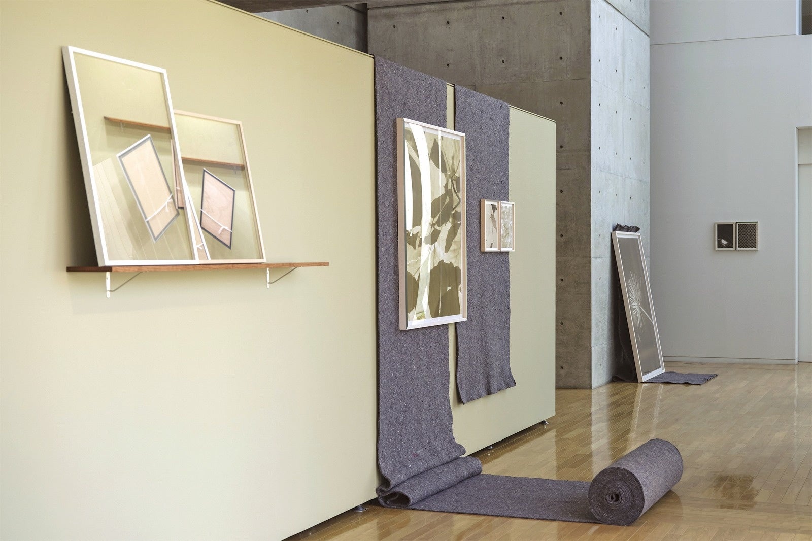 展⽰⾵景：「動詞を⾒つける」⼩海町⾼原美術館、⻑野、2022年