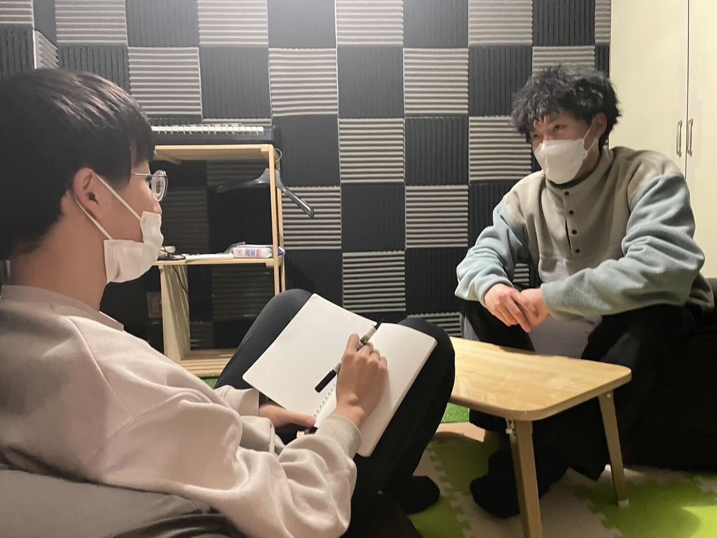 月に1度の1 on 1の様子