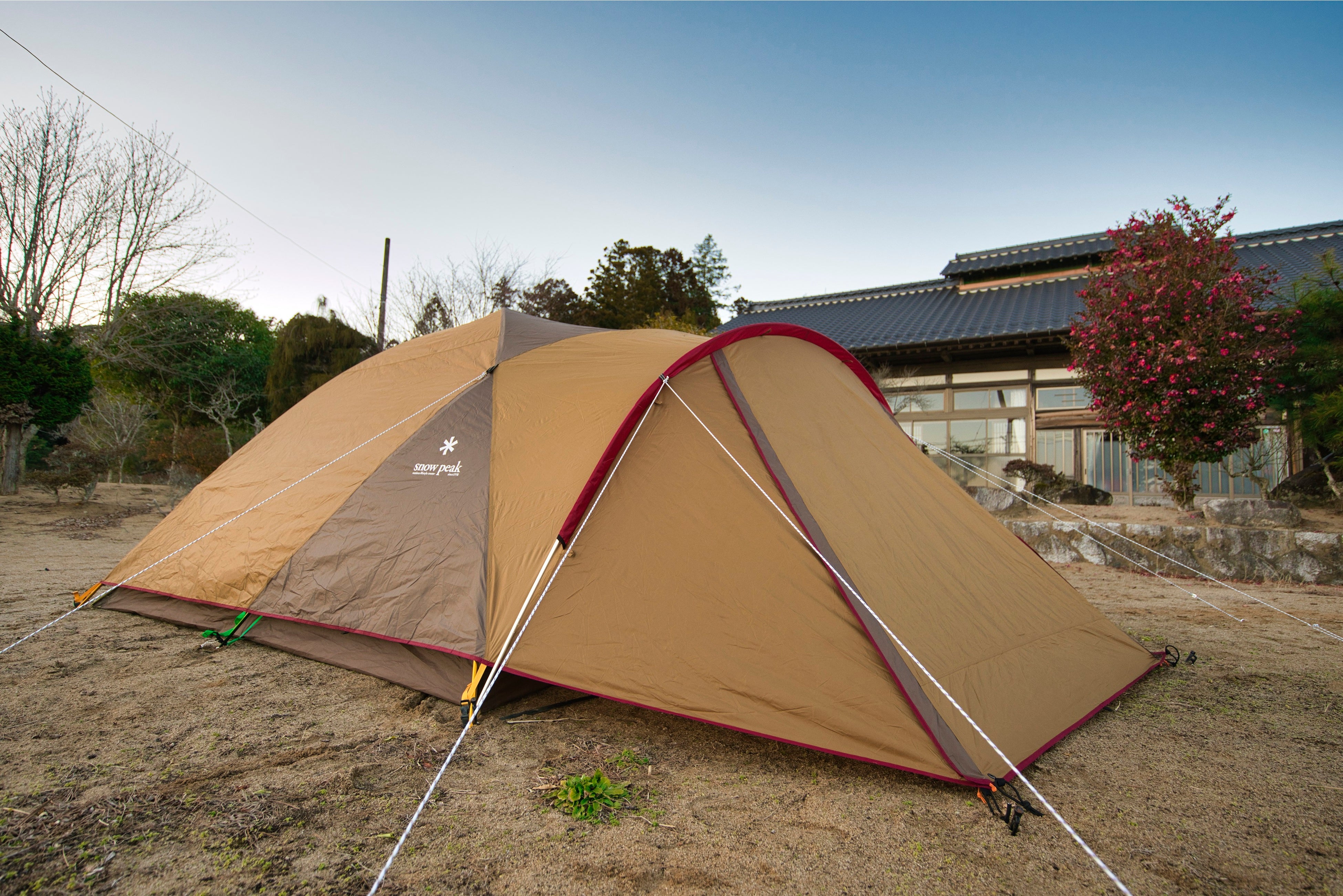 ▼浪江町 古民家キャンプ場「TATSUNO BASE」