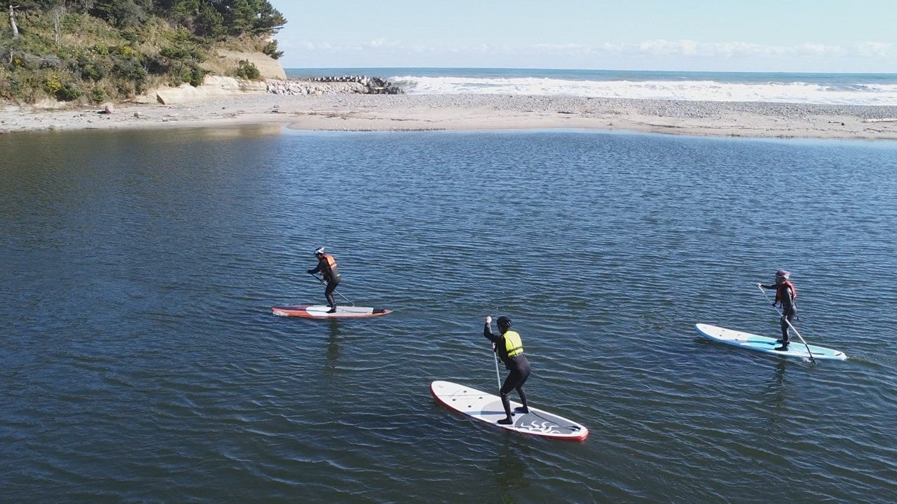 楢葉町　SUP体験