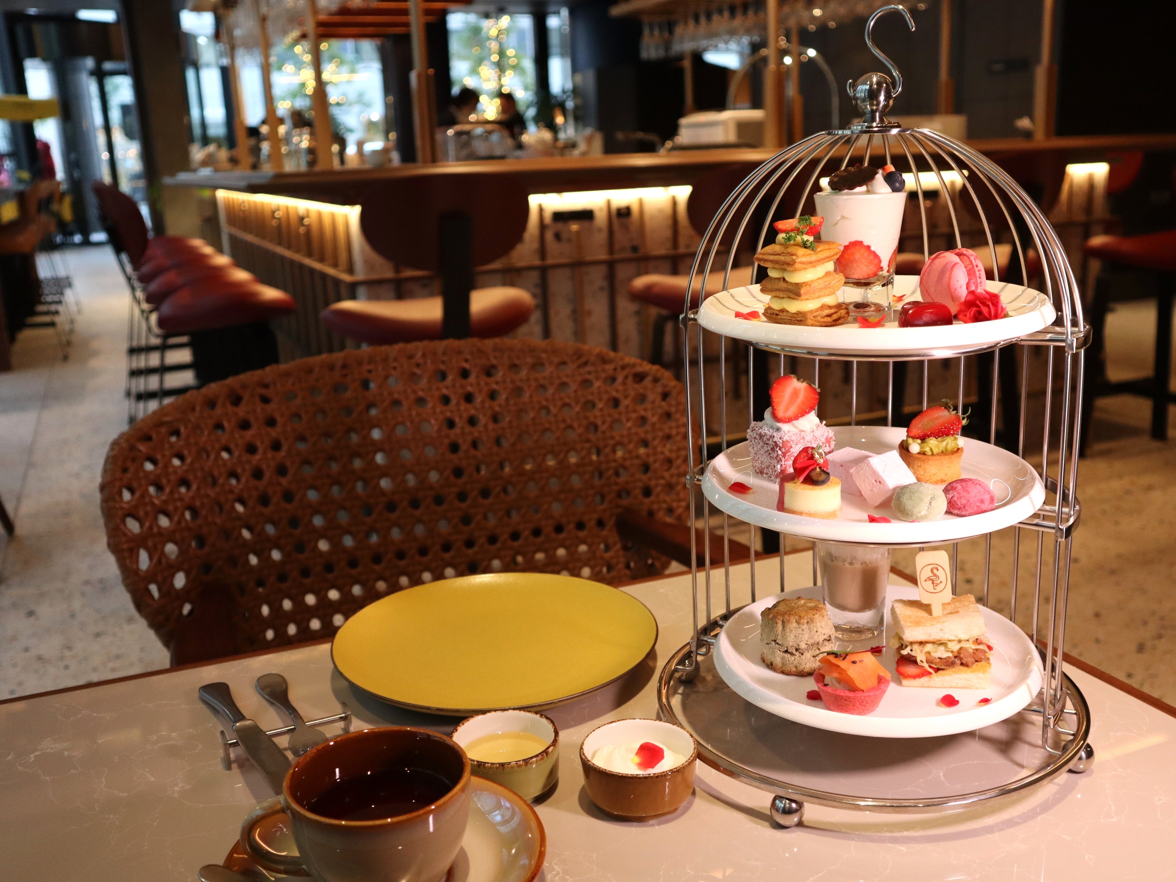 いちごのアフタヌーンティー