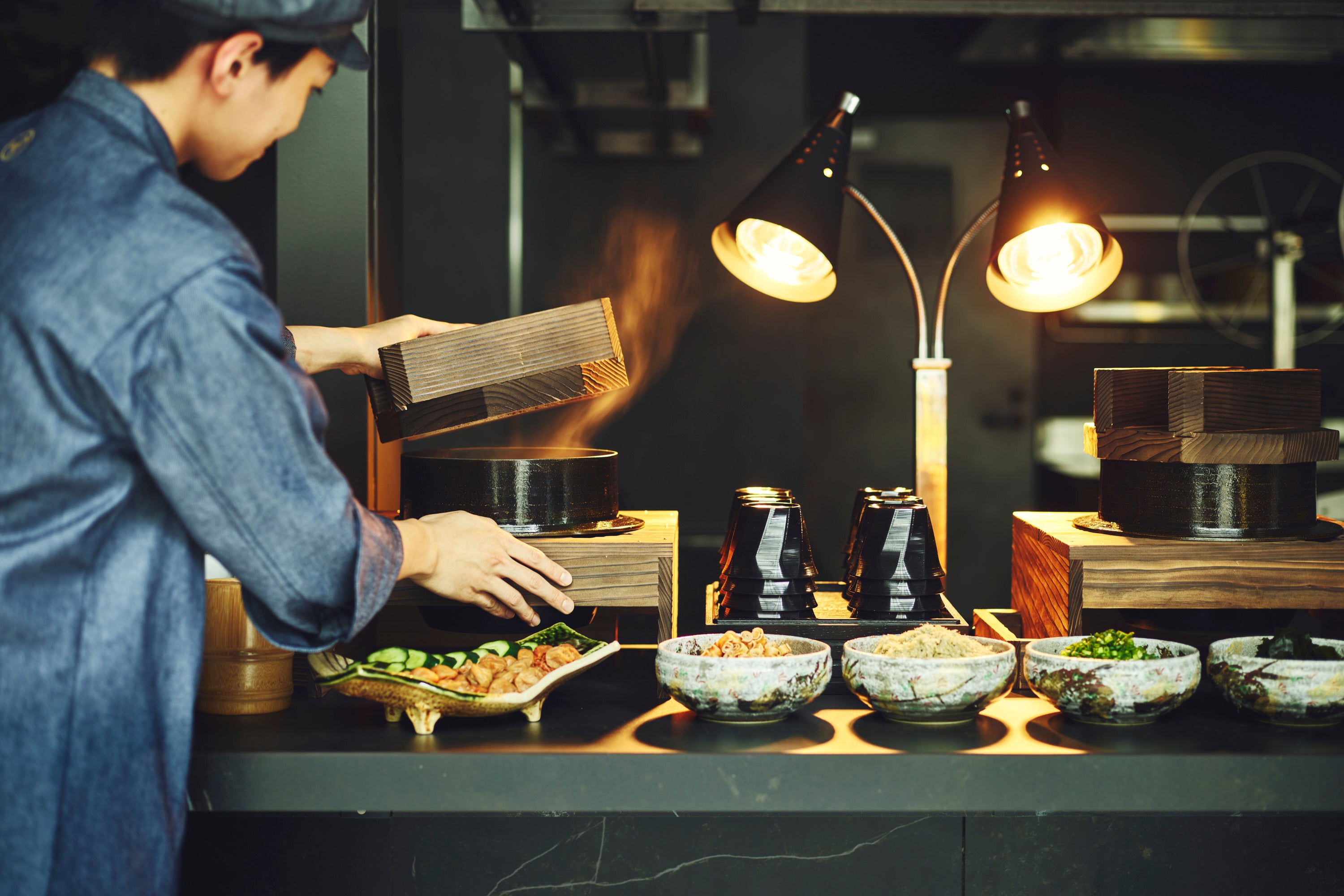 ブッフェテーブル