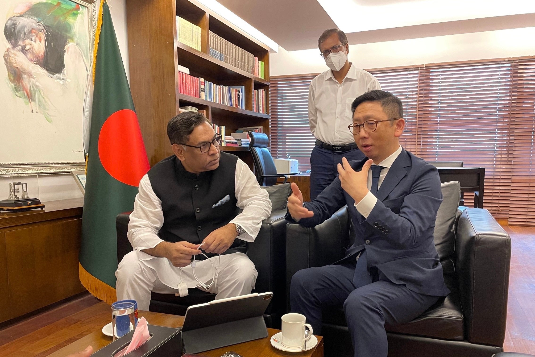 ハミド大臣面談