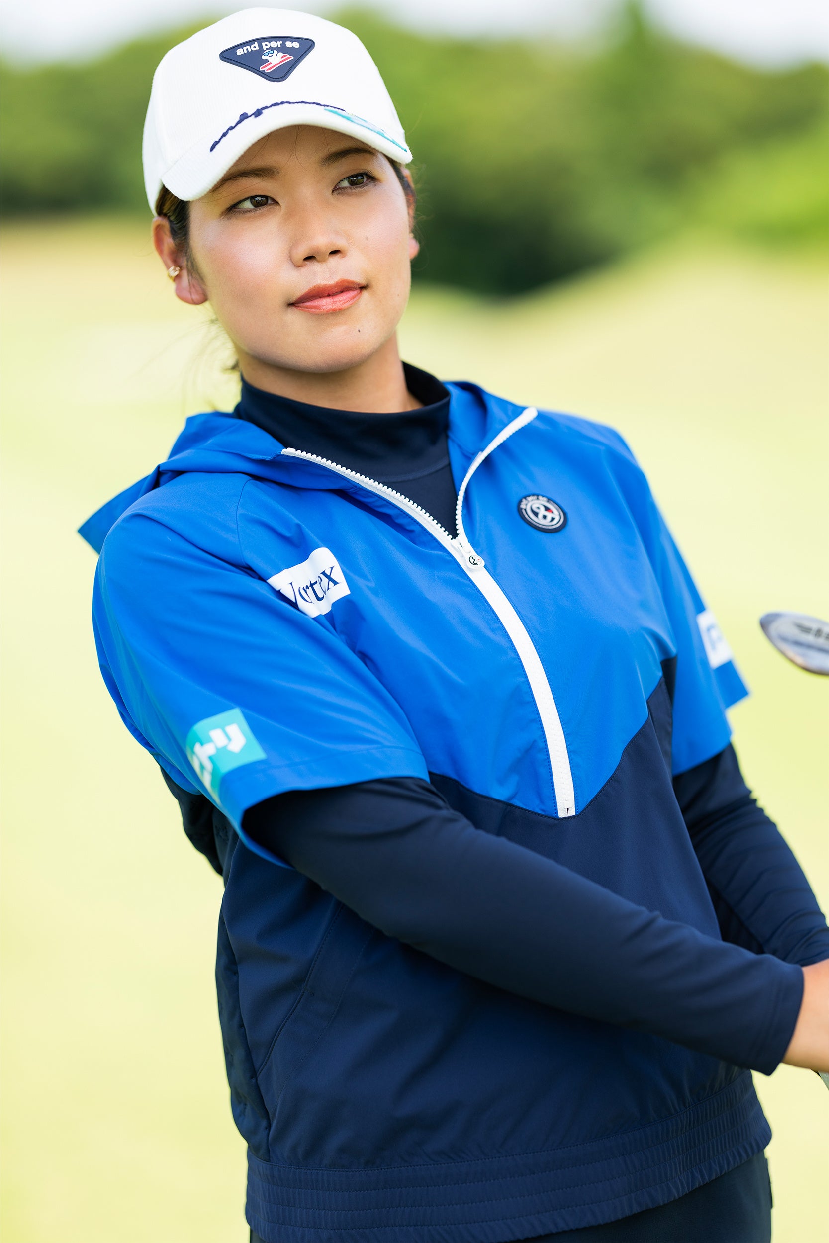 and per se アンパスィ　セットアップ　レディース　ゴルフ　L 上下 アンパスィ(and per se) レディスコレクション16 | GDOゴルフショップ