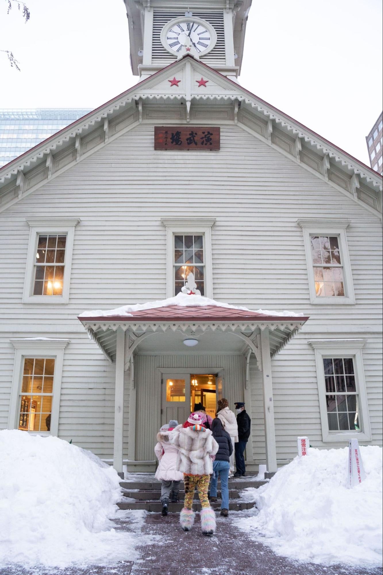 ギャル式街歩きでの様子