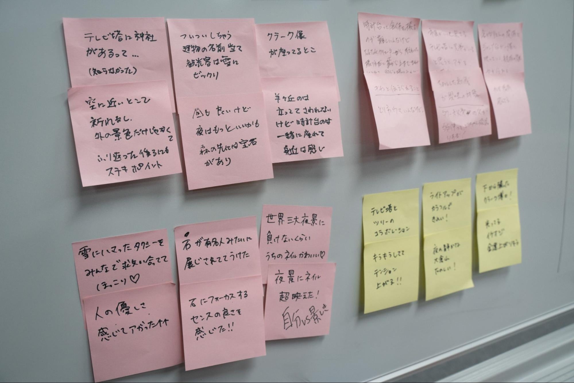 ギャル式ブレスト中の様子