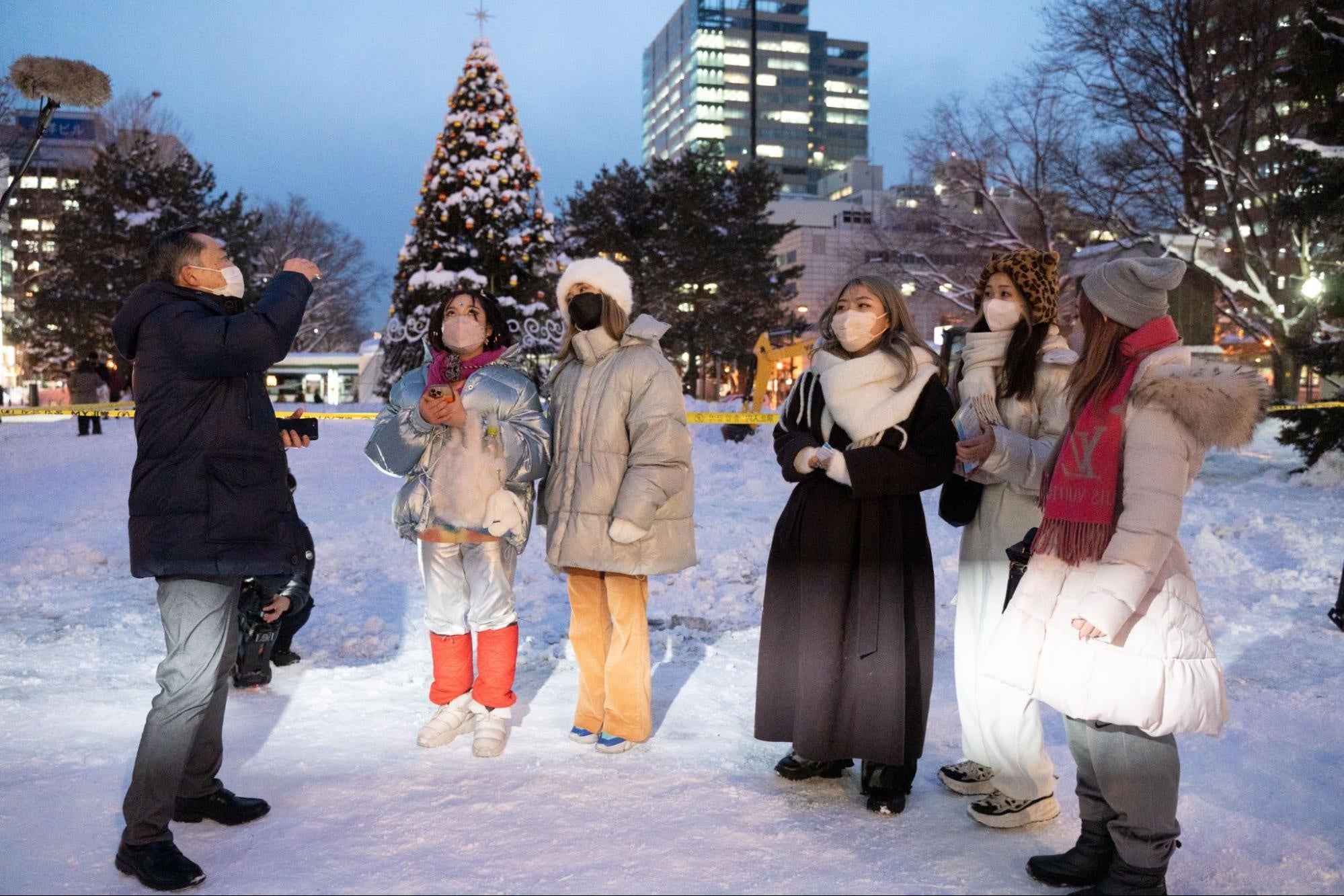 ギャル式街きでの様子