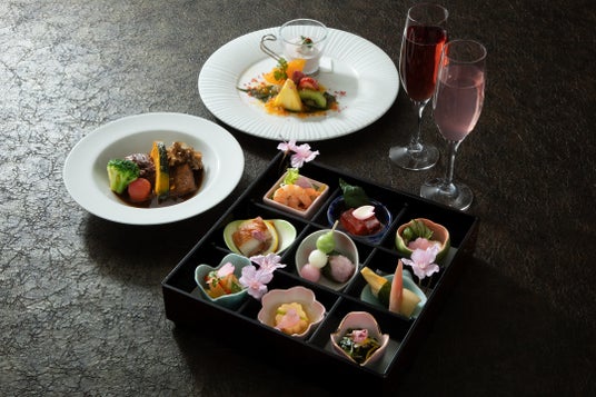 【水戸プラザホテル】和の装いで初登場、桜イブニングハイティー 【水戸プラザホテル】和の装いで初登場、桜イブニングハイティー