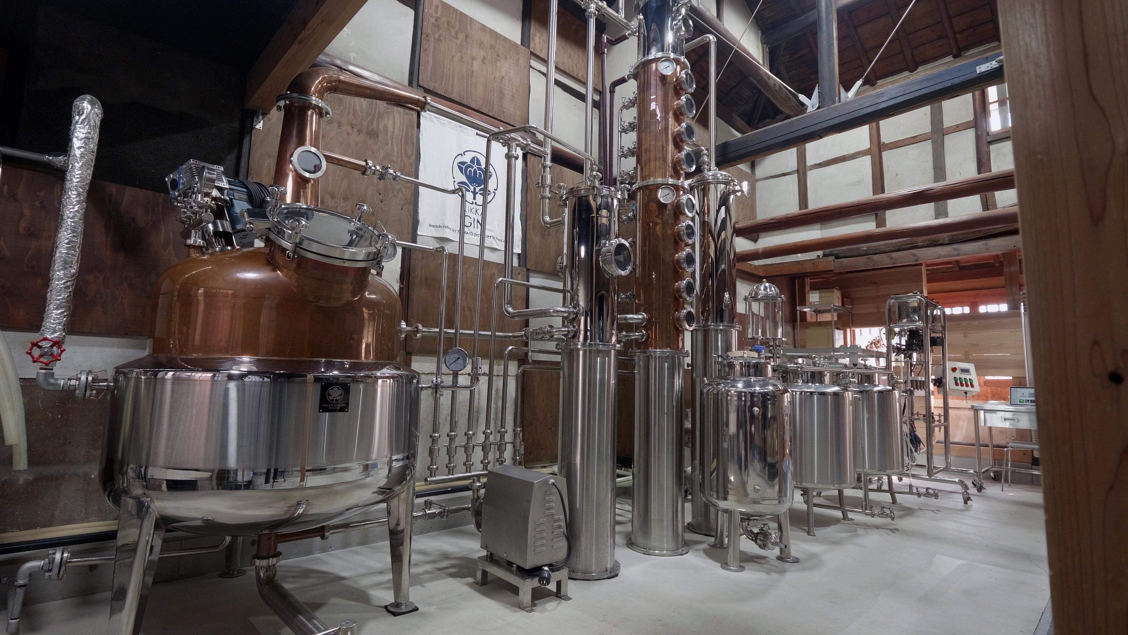 奈良県御所市　大和蒸溜所