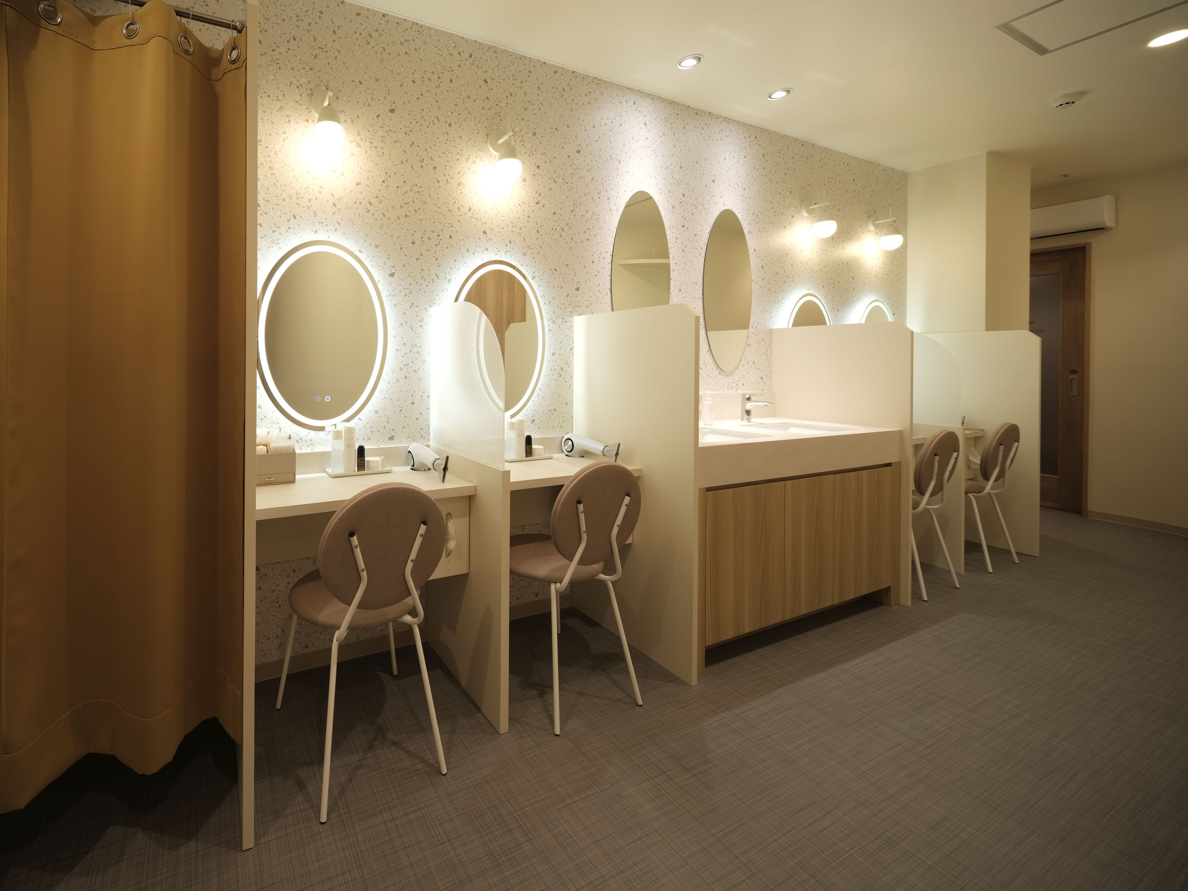 米ぬか酵素浴サロンブランルーム表参道店_パウダールーム