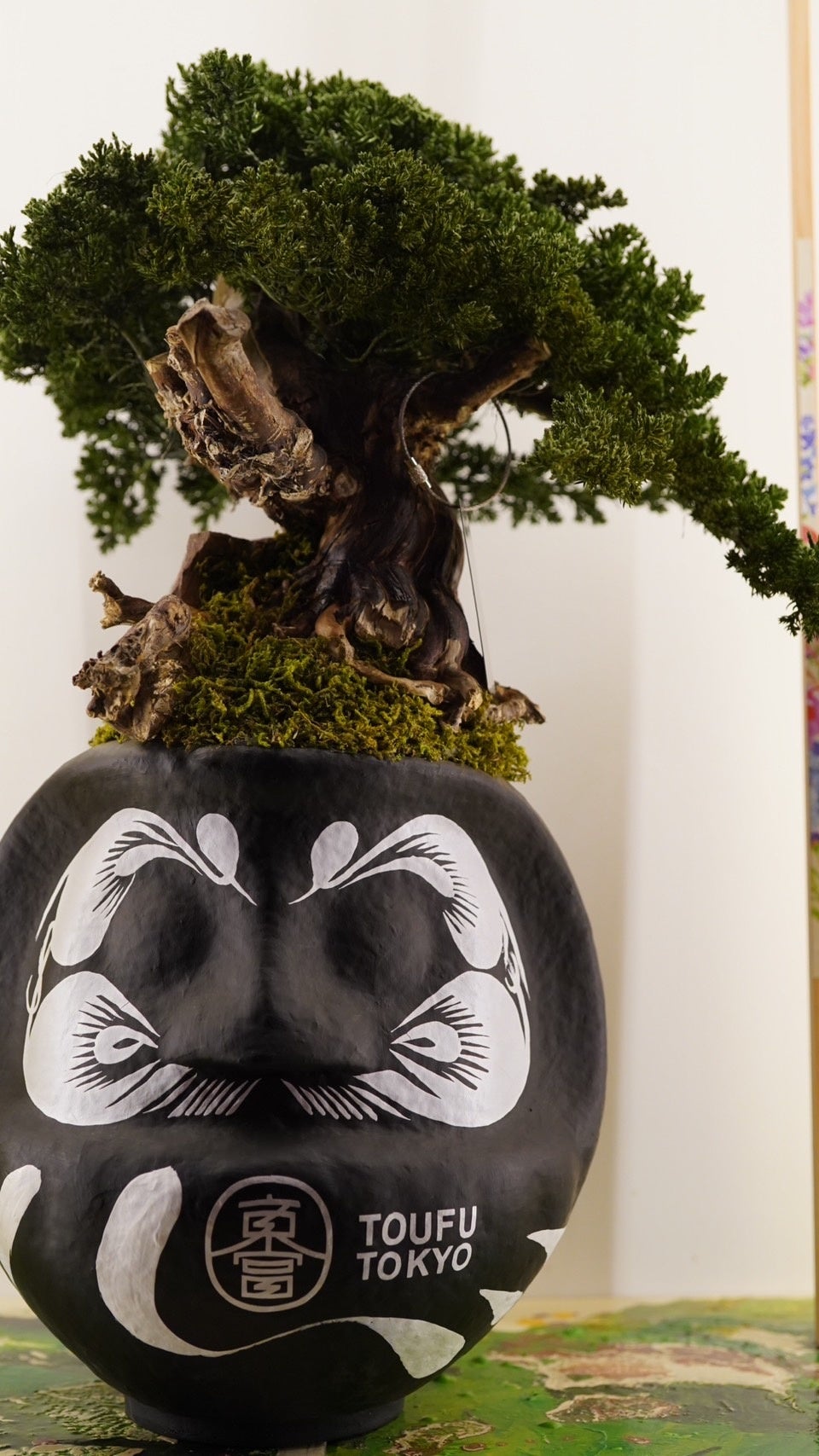 黒い達磨＝商売繁盛