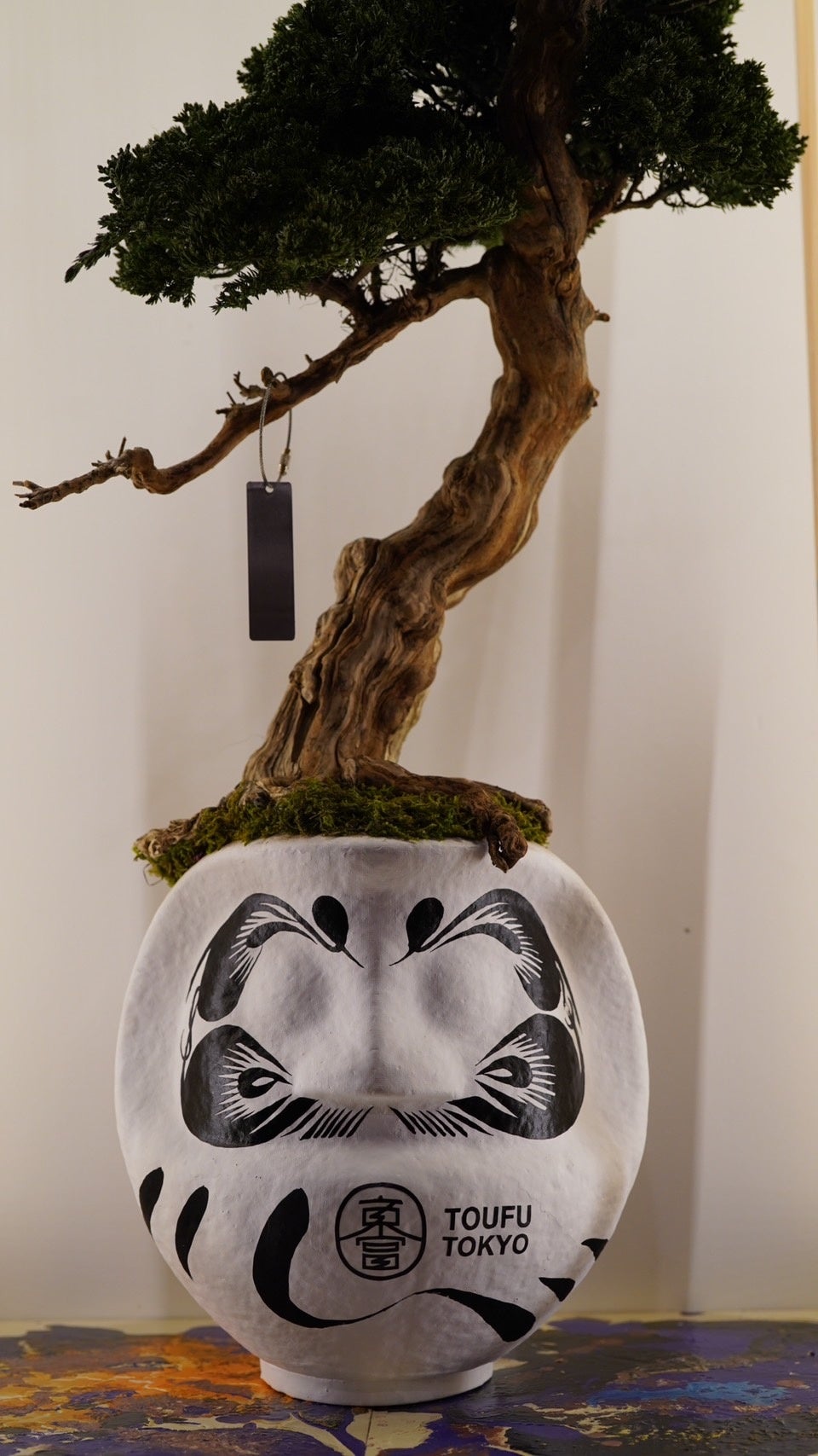 白い達磨＝目標達成