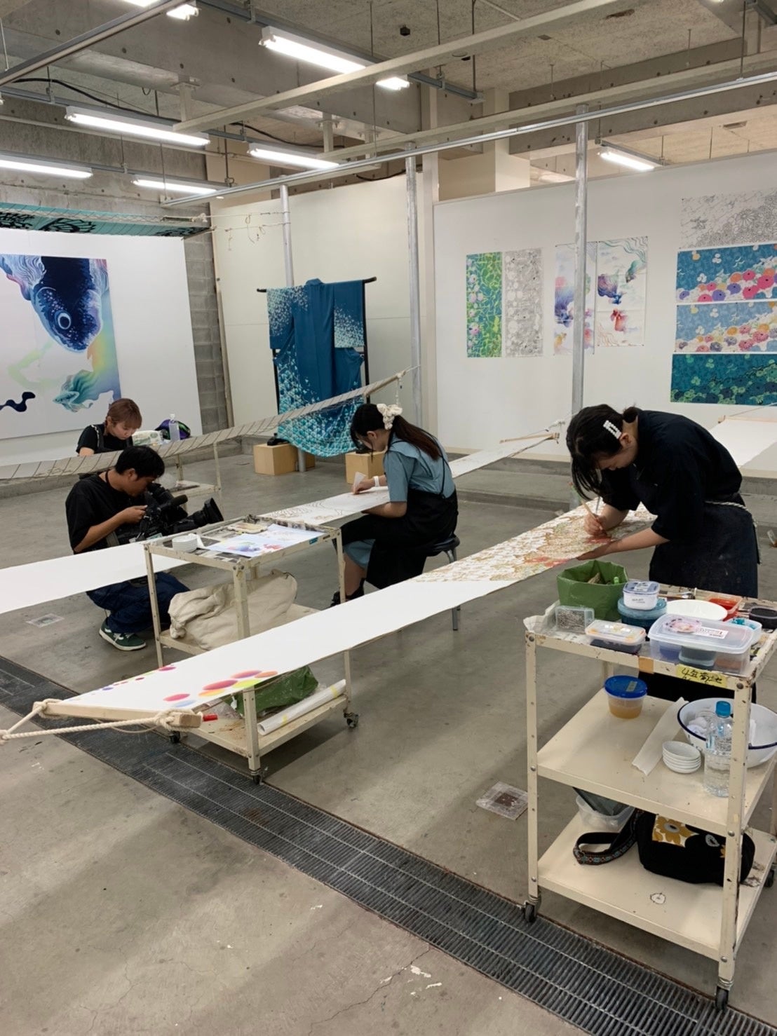 伝統技術と地球環境を次世代に繋げていくためのプロジェクト「加賀友禅