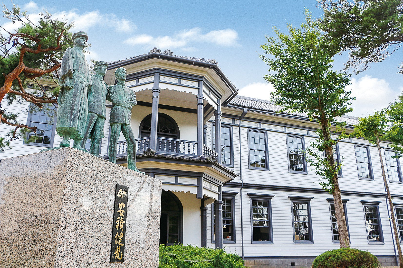 旧福島県尋常中学校本館（郡山市開成）