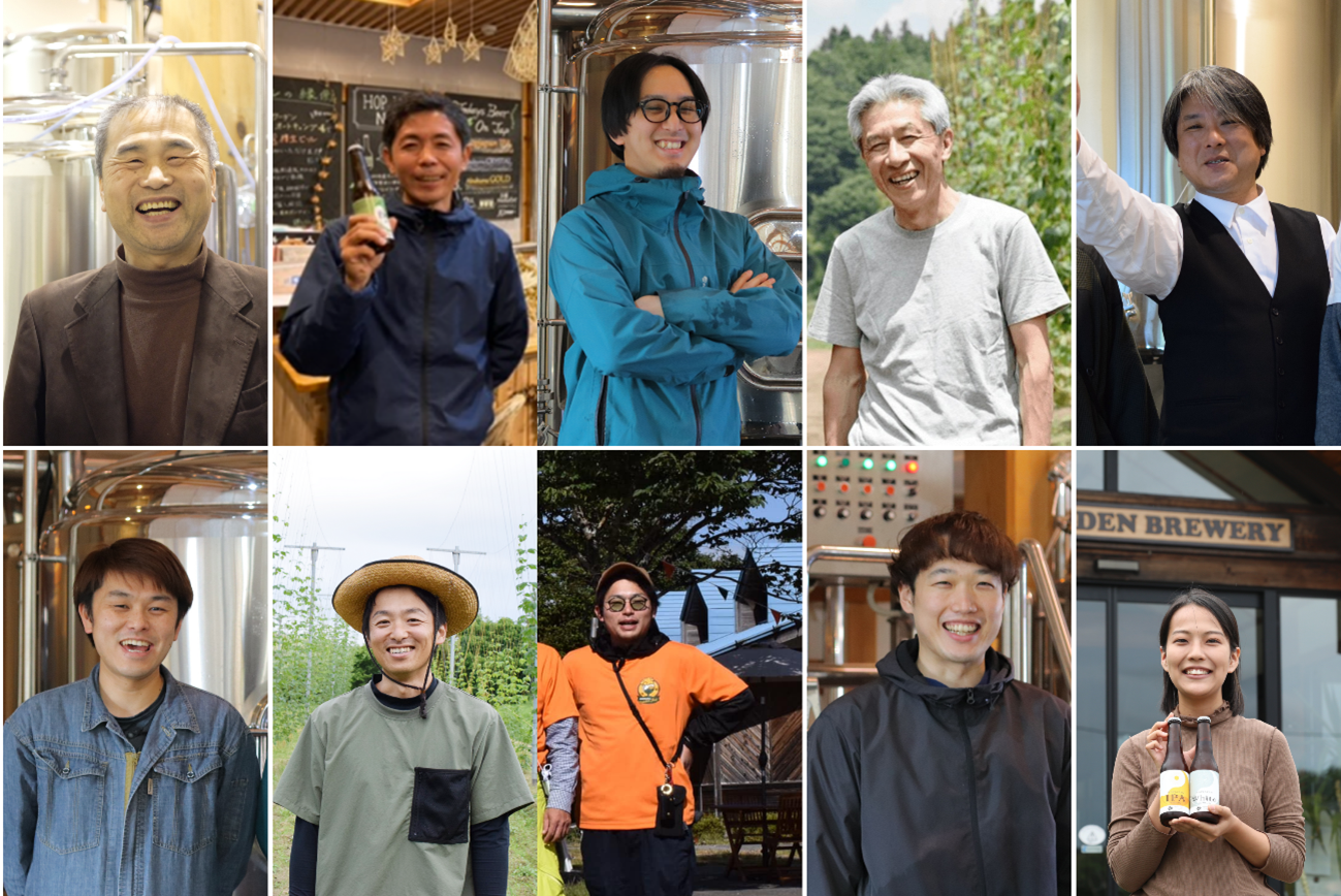 ホップジャパンの活動に関わる仲間たち