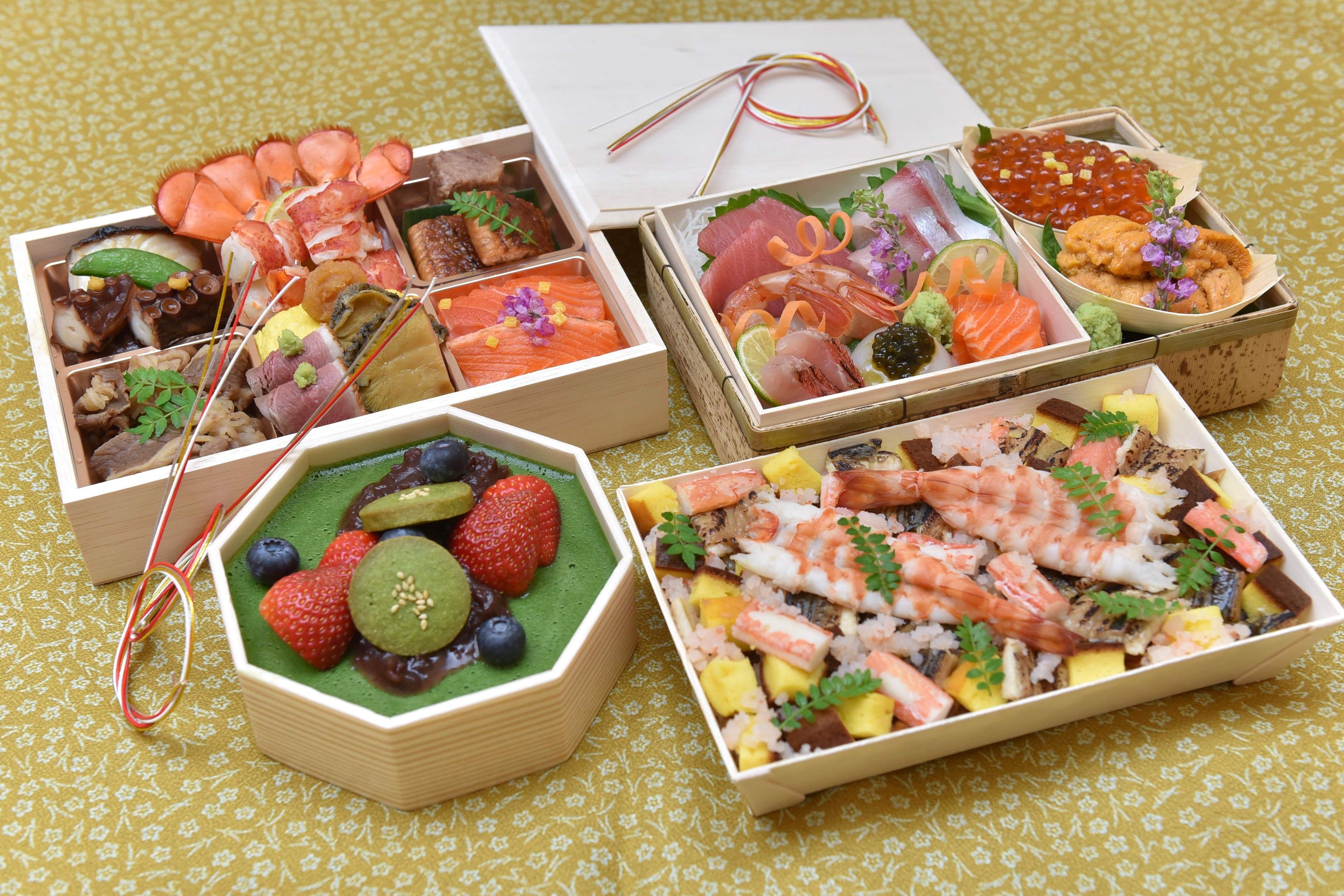 本物の日本料理を表現するメニューの数々