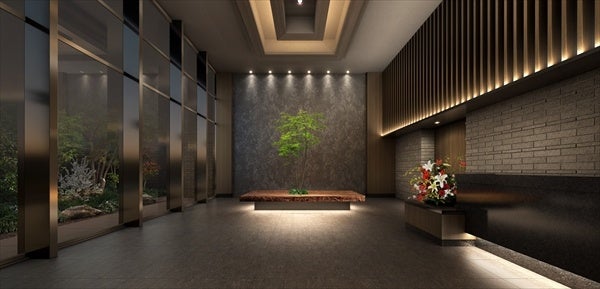 エントランスホール完成予想CG