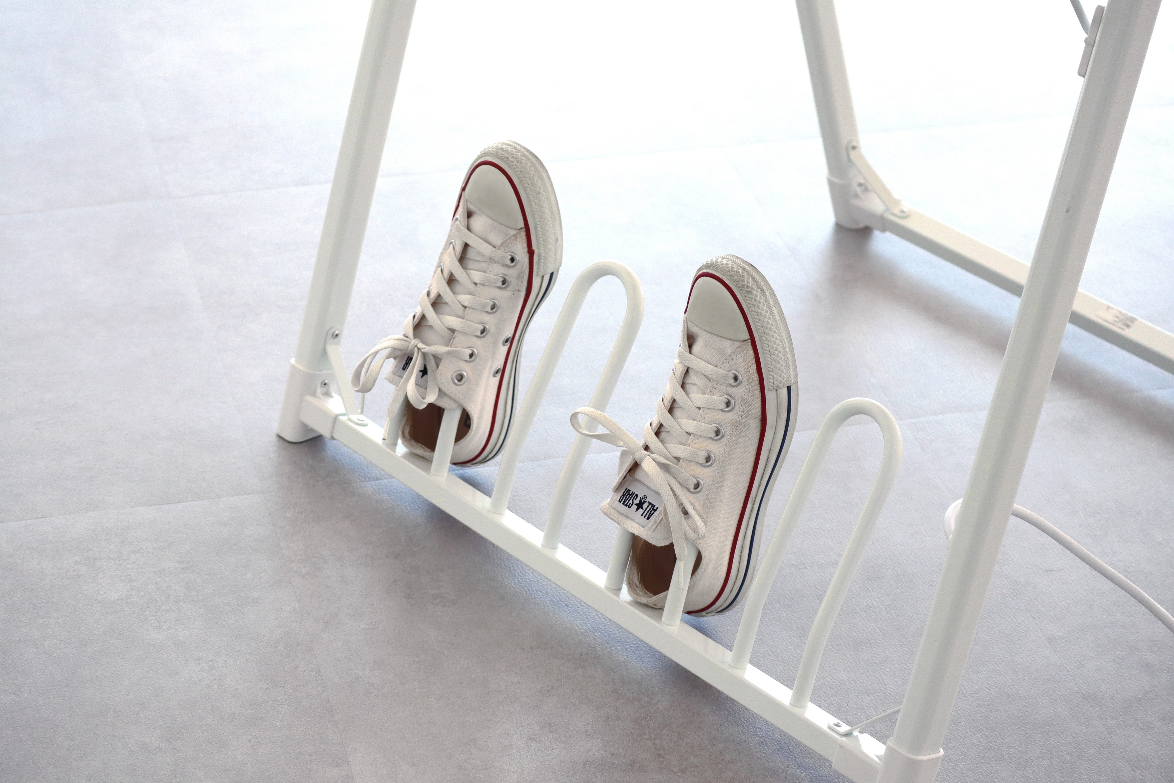 シューズも干せる