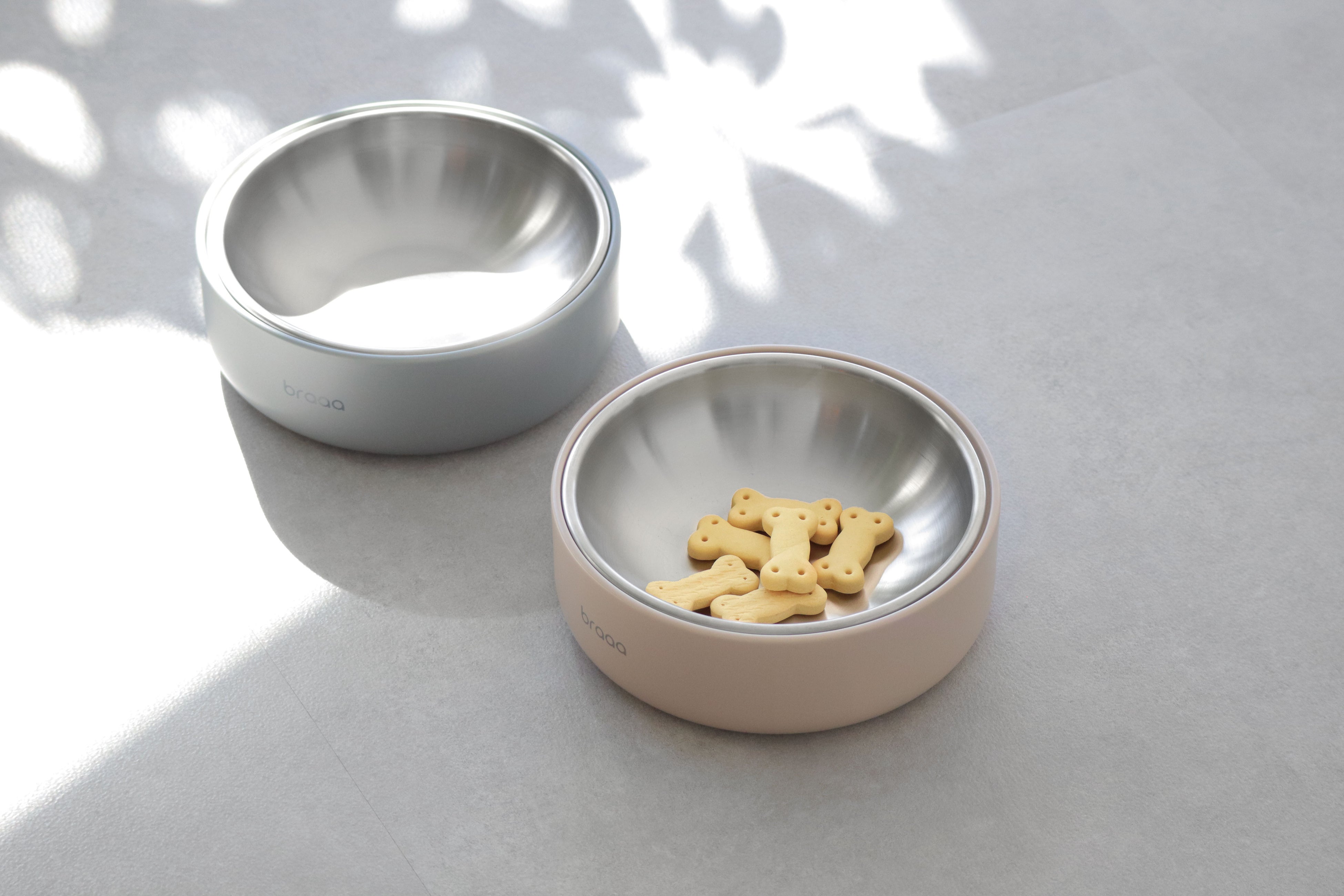 ステンレスペットボウル＆HASAMIボウルスタンド