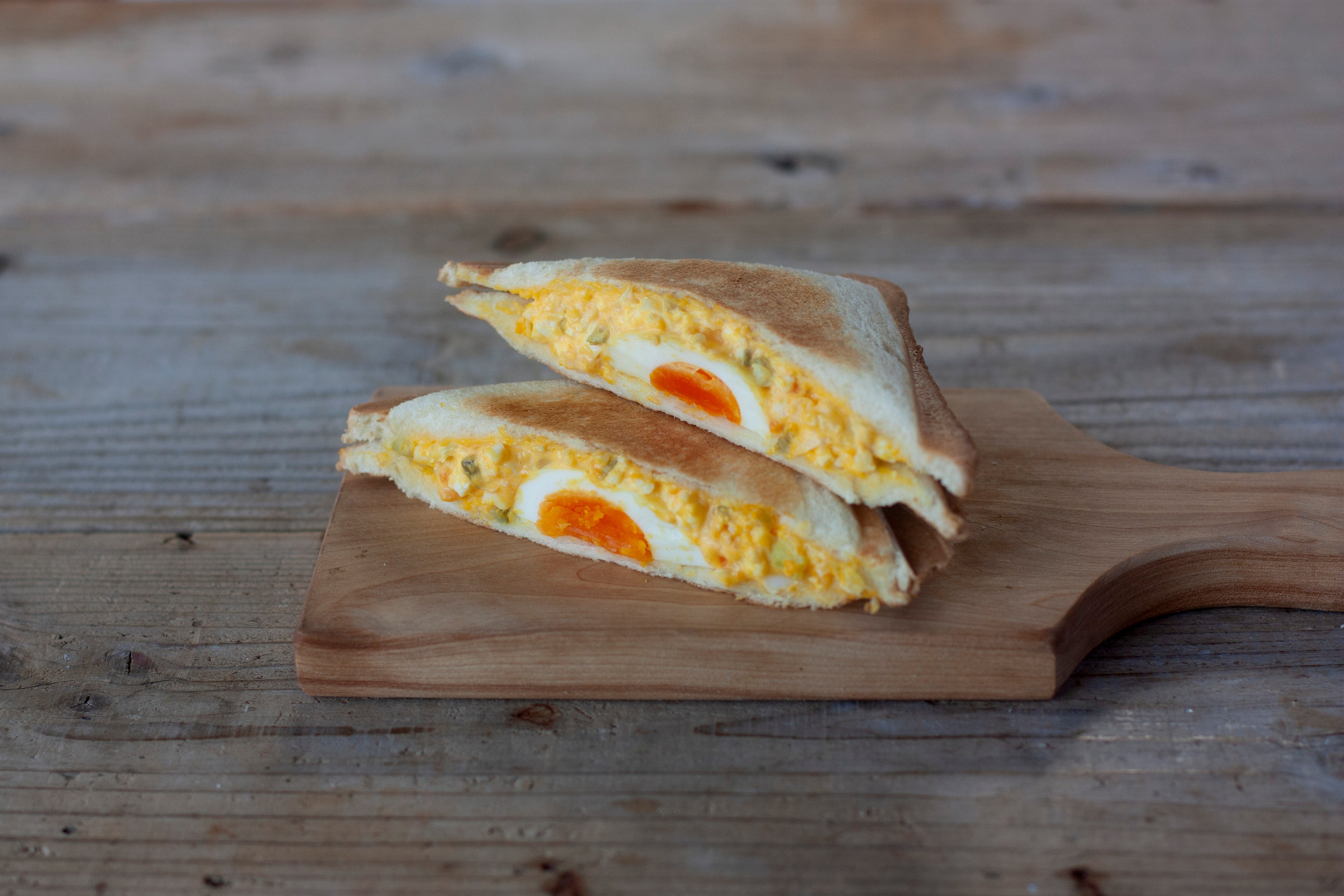 W（ダブル）たまごホットサンド